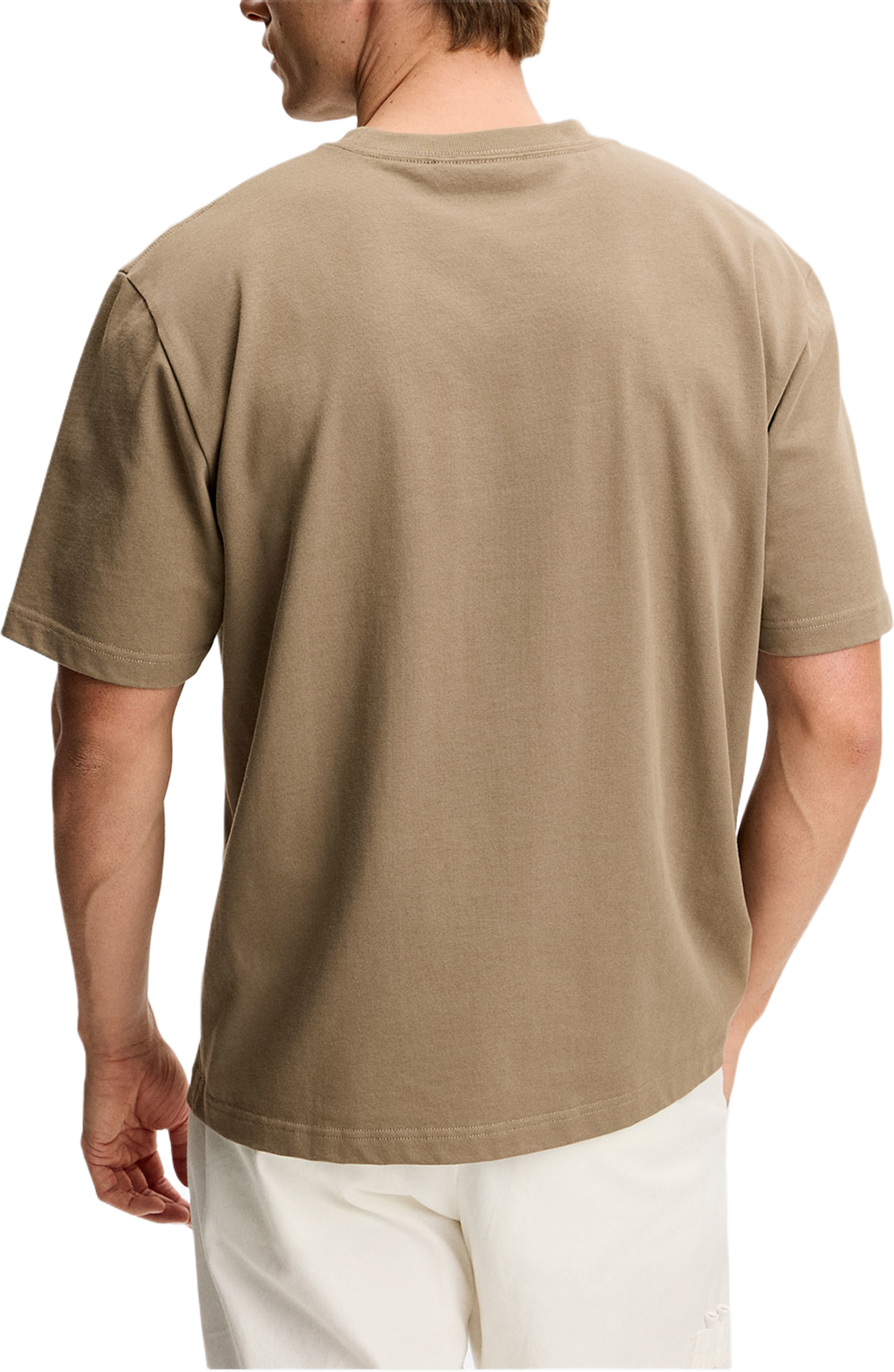 Hale Heavy Logo T-shirt, från J.Lindeberg, i färgen Brindle. Klicka för att öppna bilden i stort format