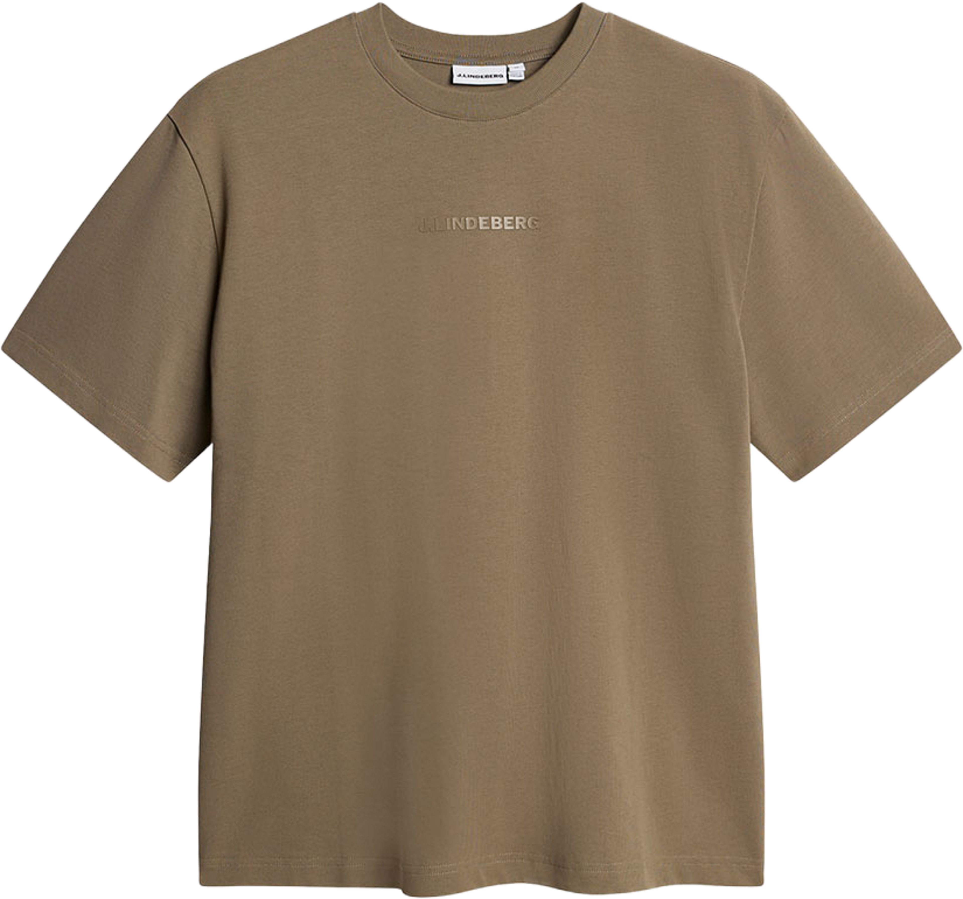 Hale Heavy Logo T-shirt, från J.Lindeberg, i färgen Brindle. Klicka för att öppna bilden i stort format