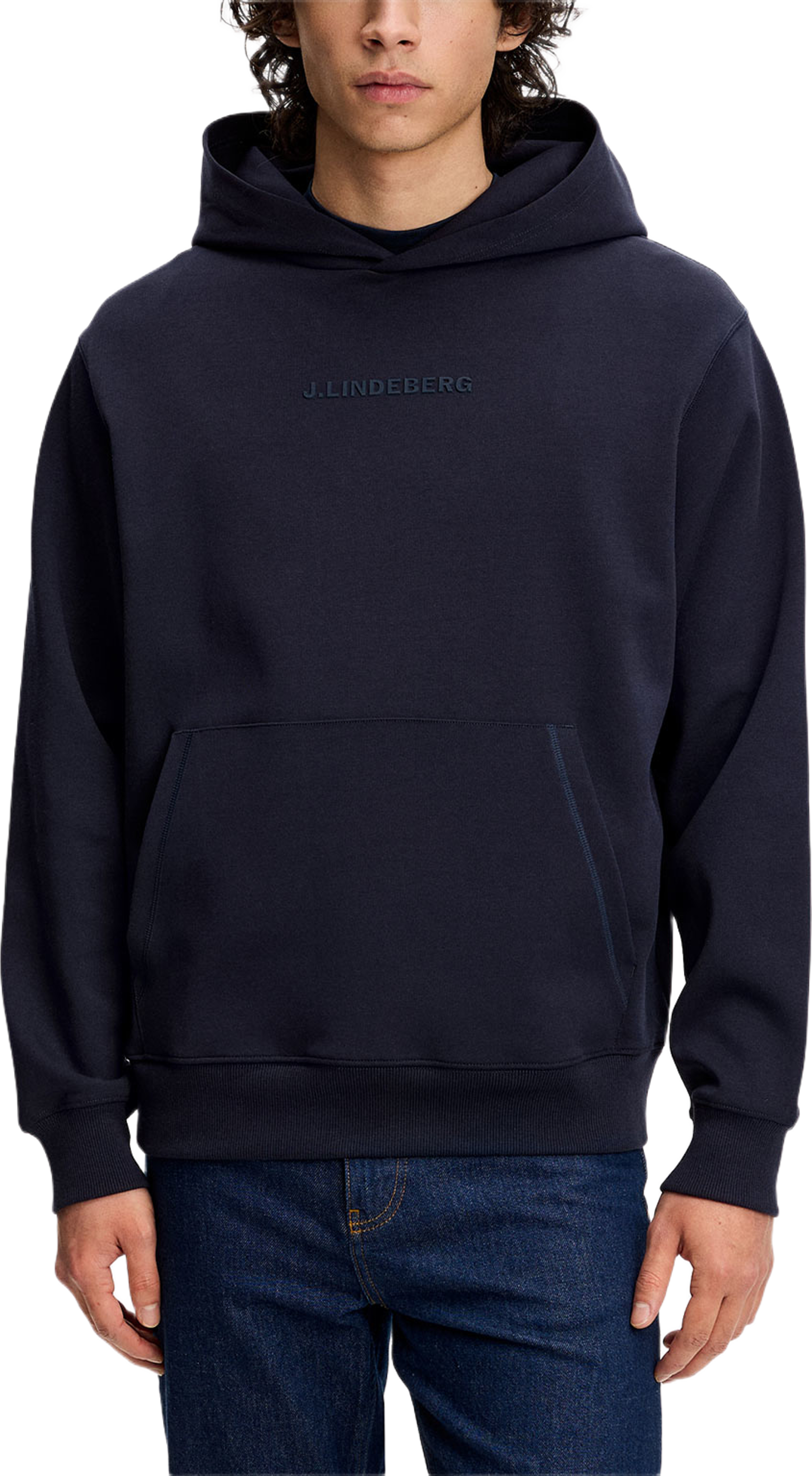 Club Hood, från J.Lindeberg, i färgen Jl Navy. Klicka för att öppna bilden i stort format