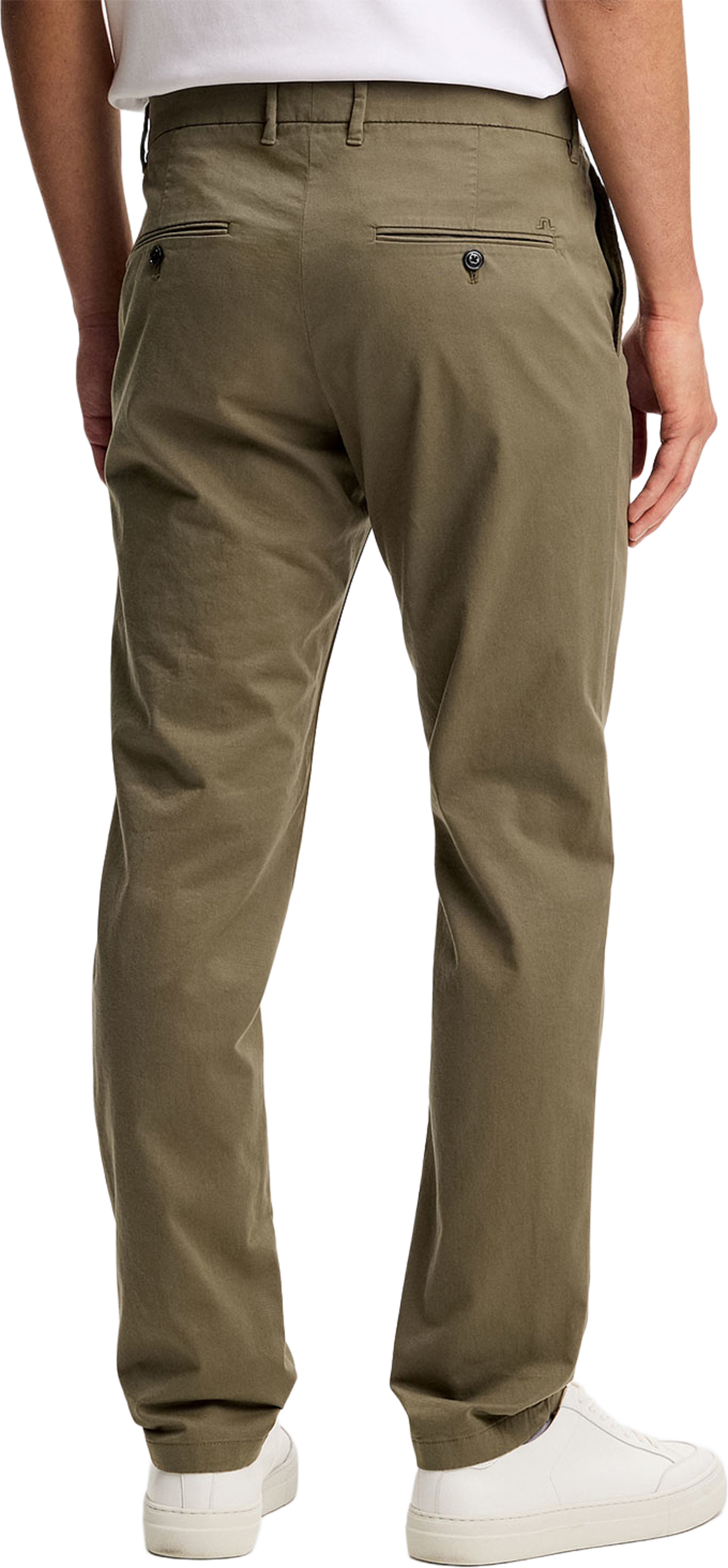 Chaze Cotton Stretch Pants, från J.Lindeberg, i färgen Kalamata. Klicka för att öppna bilden i stort format