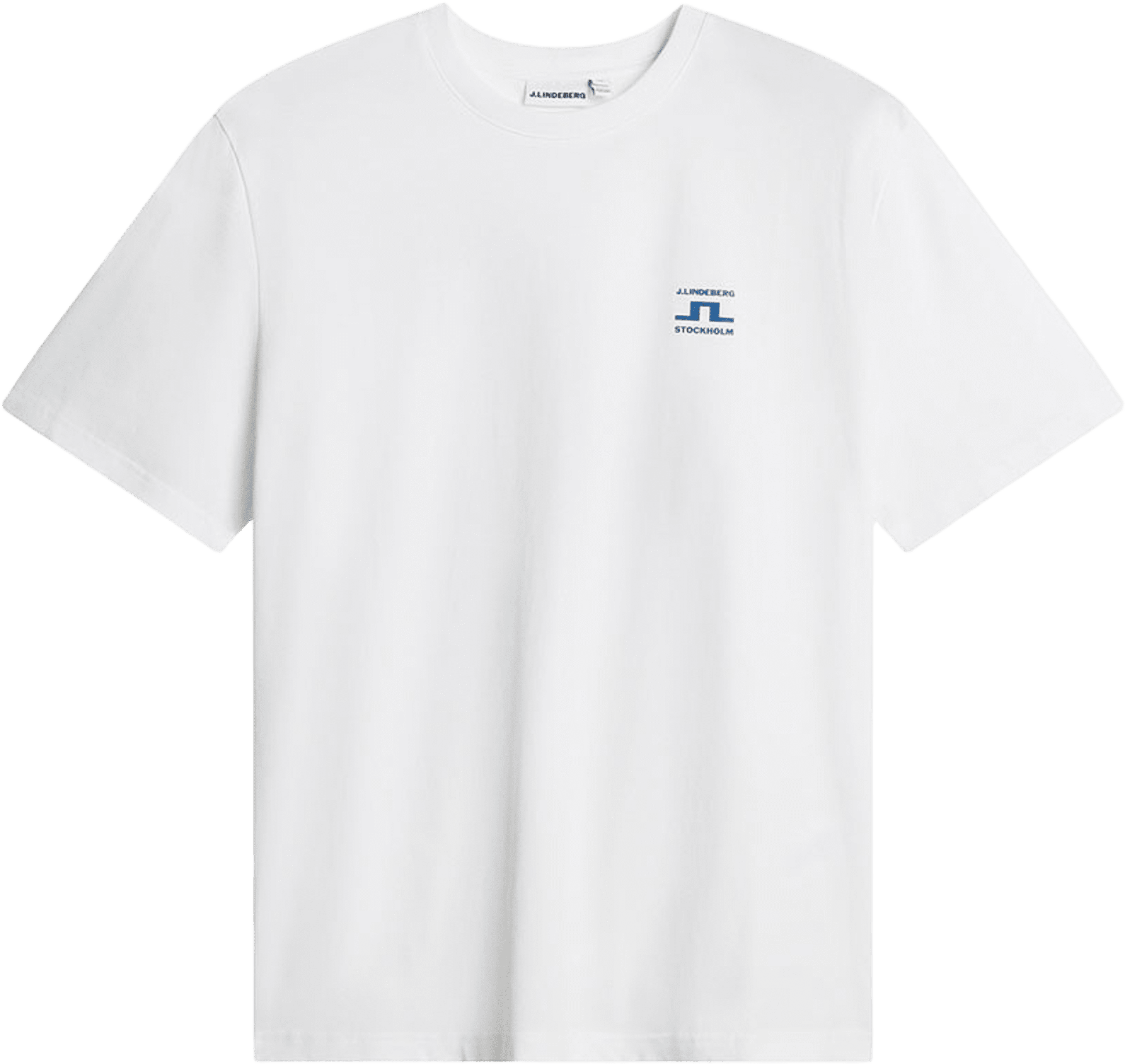 Parcie Seasonal Tee, från J.Lindeberg, i färgen White. Klicka för att öppna bilden i stort format