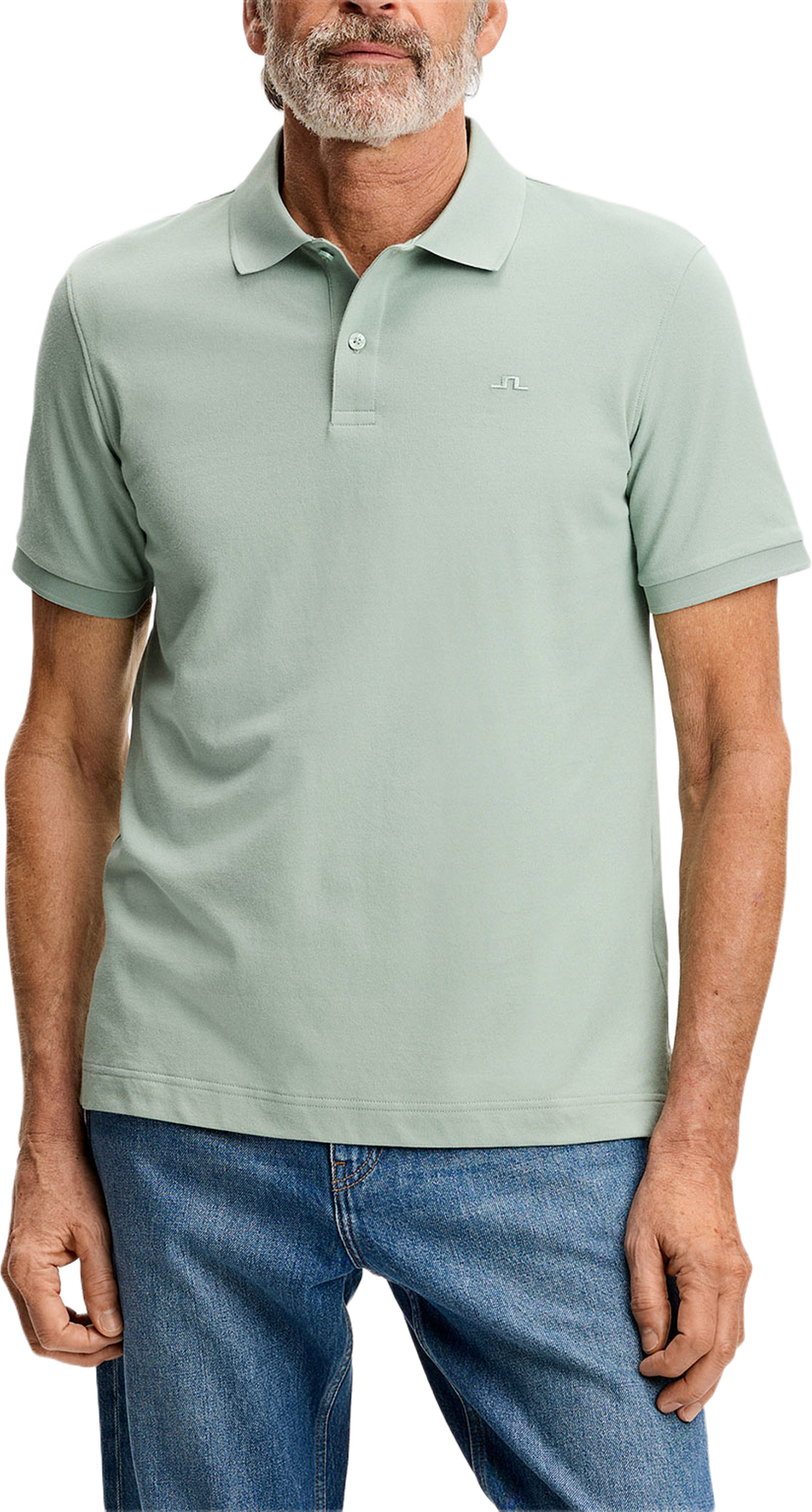 Verse Polo, från J.Lindeberg, i färgen Jadeite. Klicka för att öppna bilden i stort format