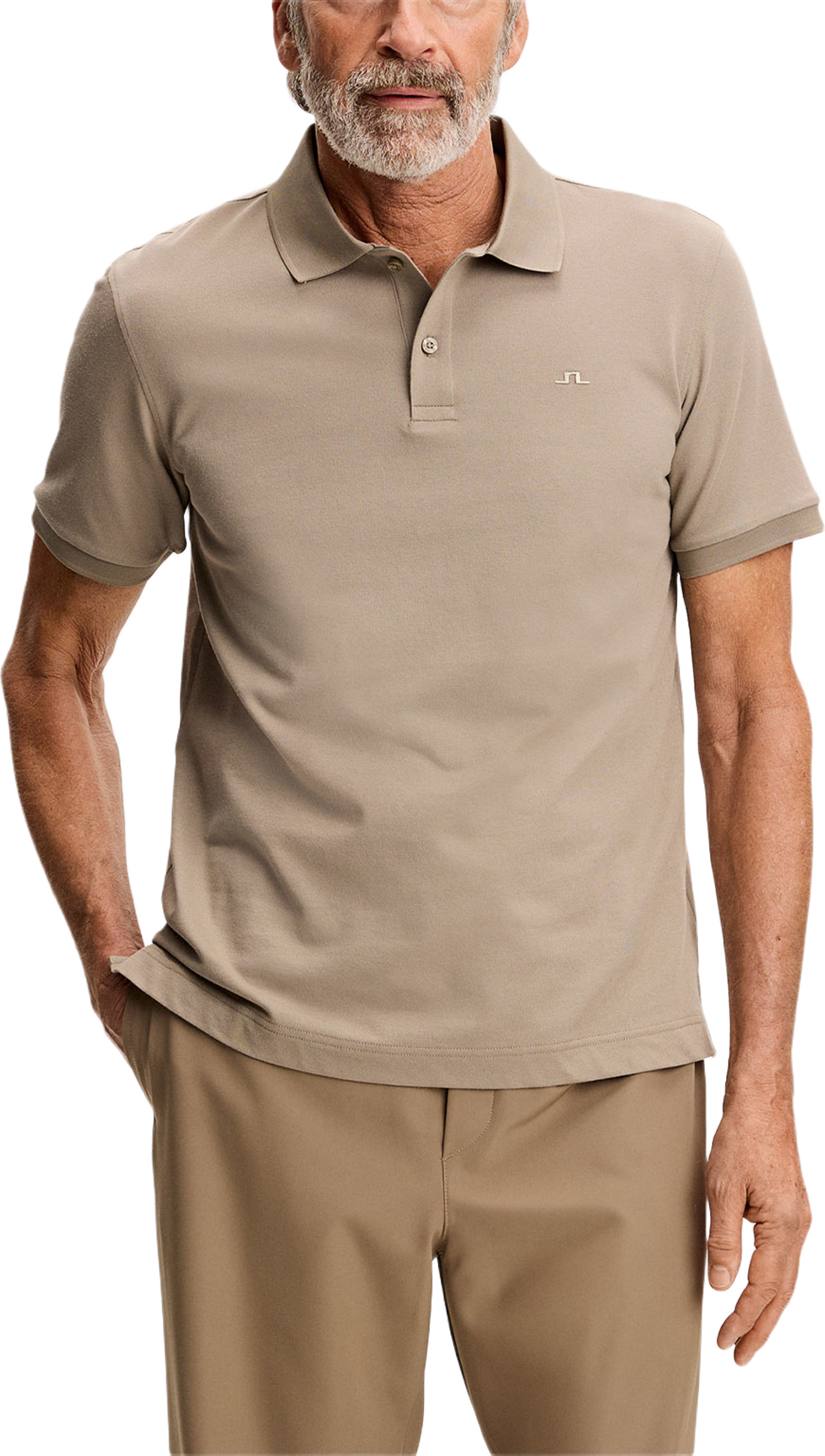 Verse Polo, från J.Lindeberg, i färgen Brindle. Klicka för att öppna bilden i stort format