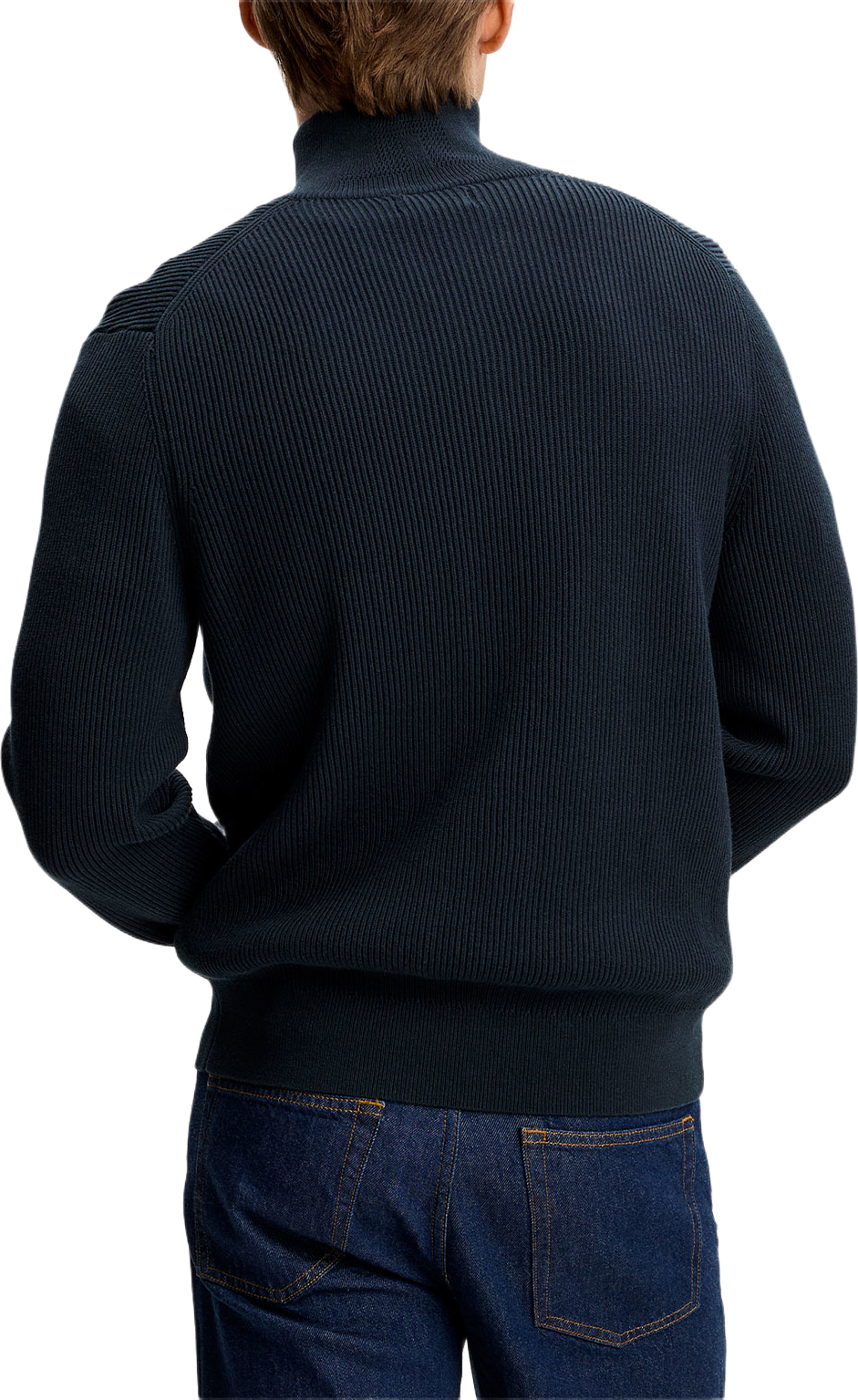 Alexis Full Zip Cardigan, från J.Lindeberg, i färgen Jl Navy. Klicka för att öppna bilden i stort format