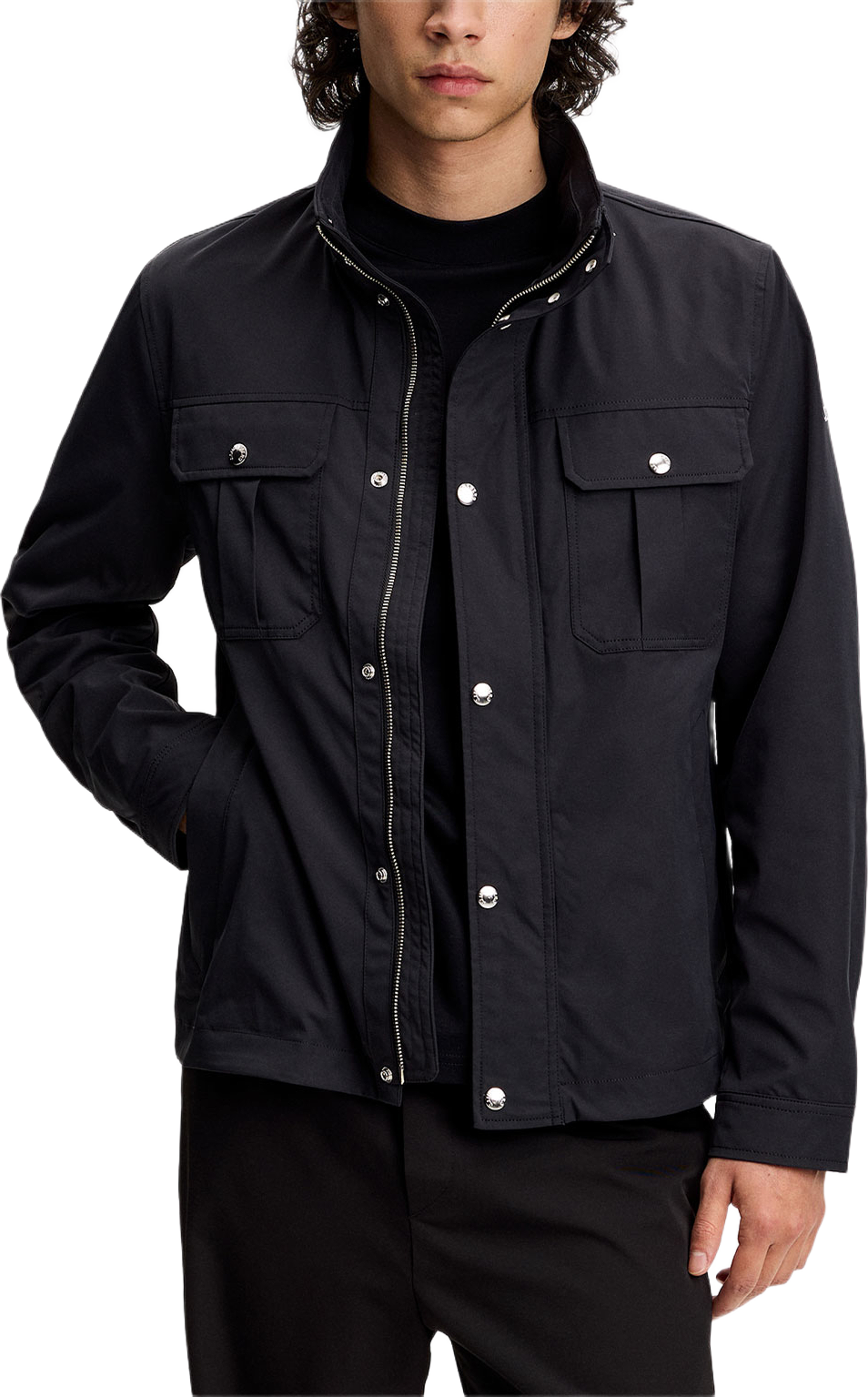 Bailey Recy Poly Jacket, från J.Lindeberg, i färgen Black. Klicka för att öppna bilden i stort format