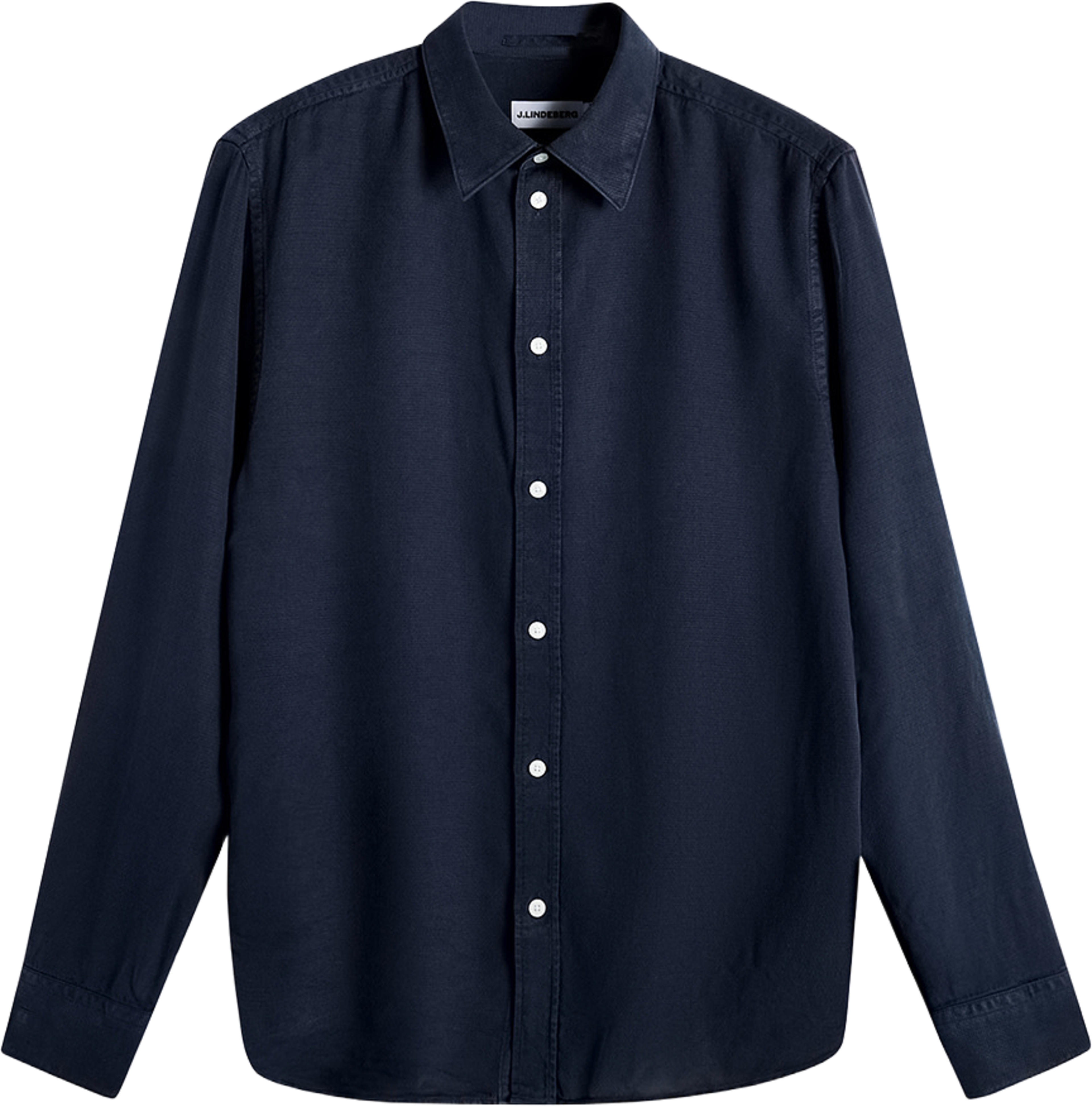 Zachary Gmd Tencel Shirt, från J.Lindeberg, i färgen Jl Navy. Klicka för att öppna bilden i stort format