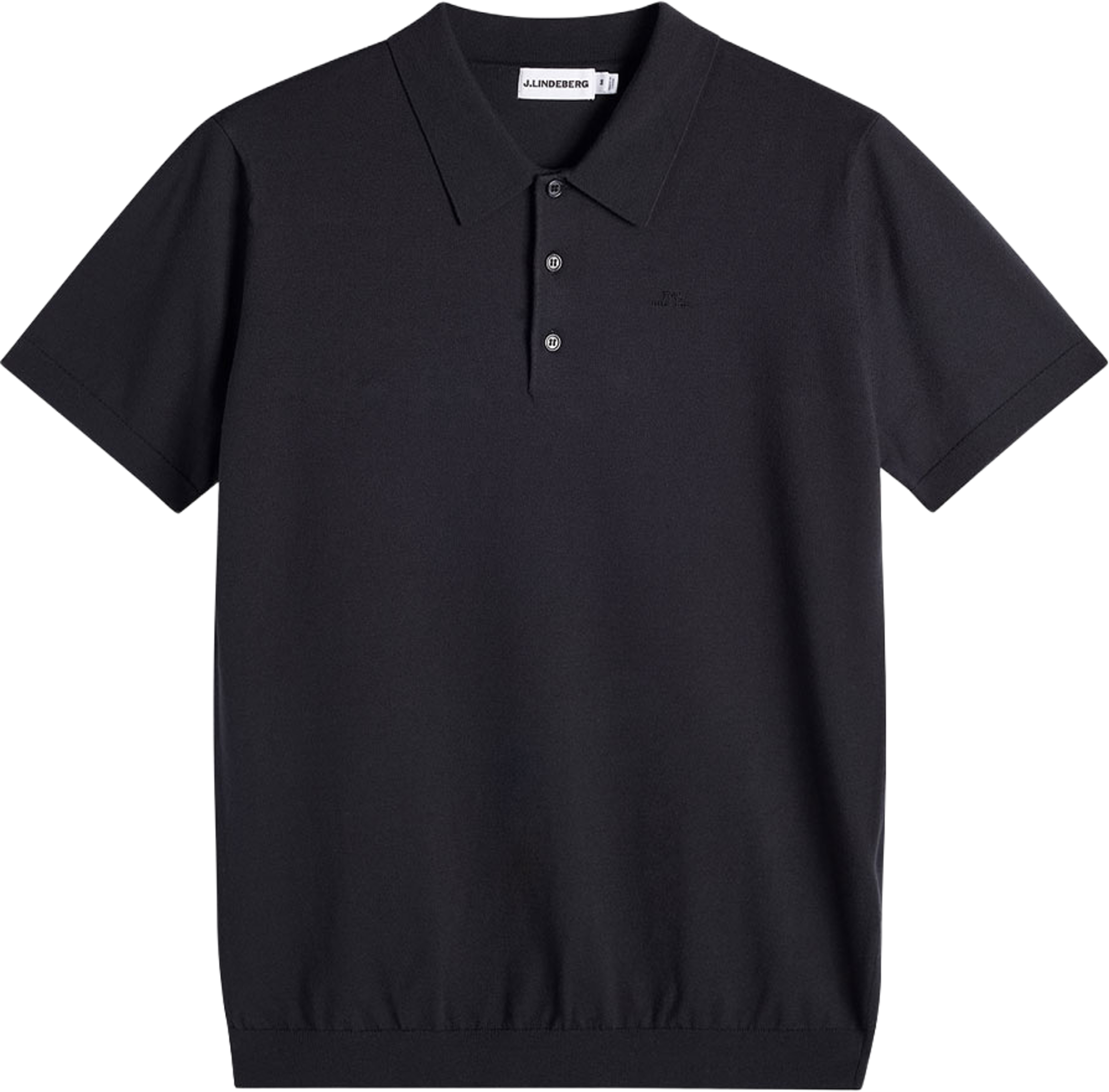 Ridge Knitted Polo, från J.Lindeberg, i färgen Jl Navy. Klicka för att öppna bilden i stort format