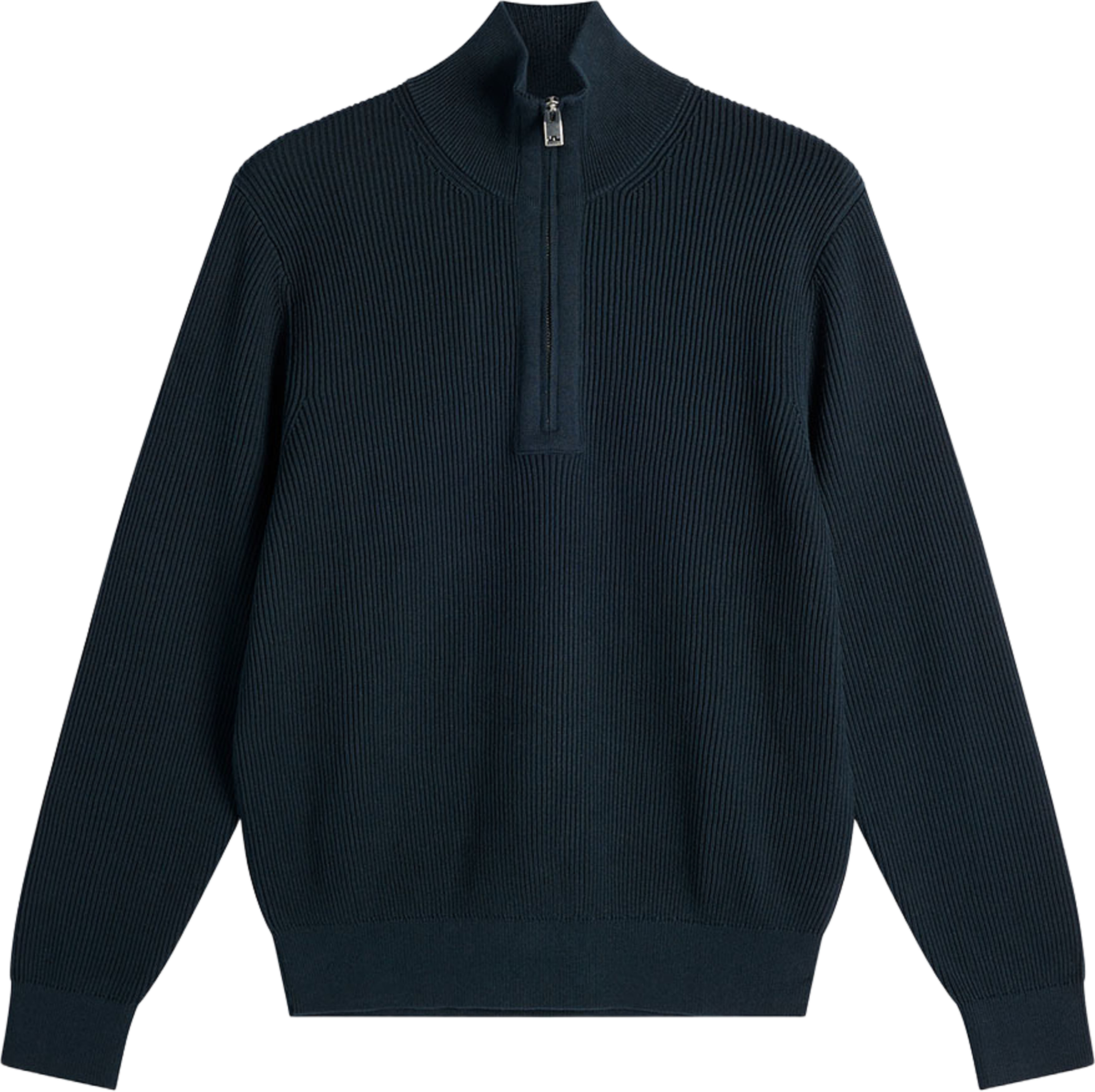 Alex Half Zip Knitted Sweater, från J.Lindeberg, i färgen Jl Navy. Klicka för att öppna bilden i stort format