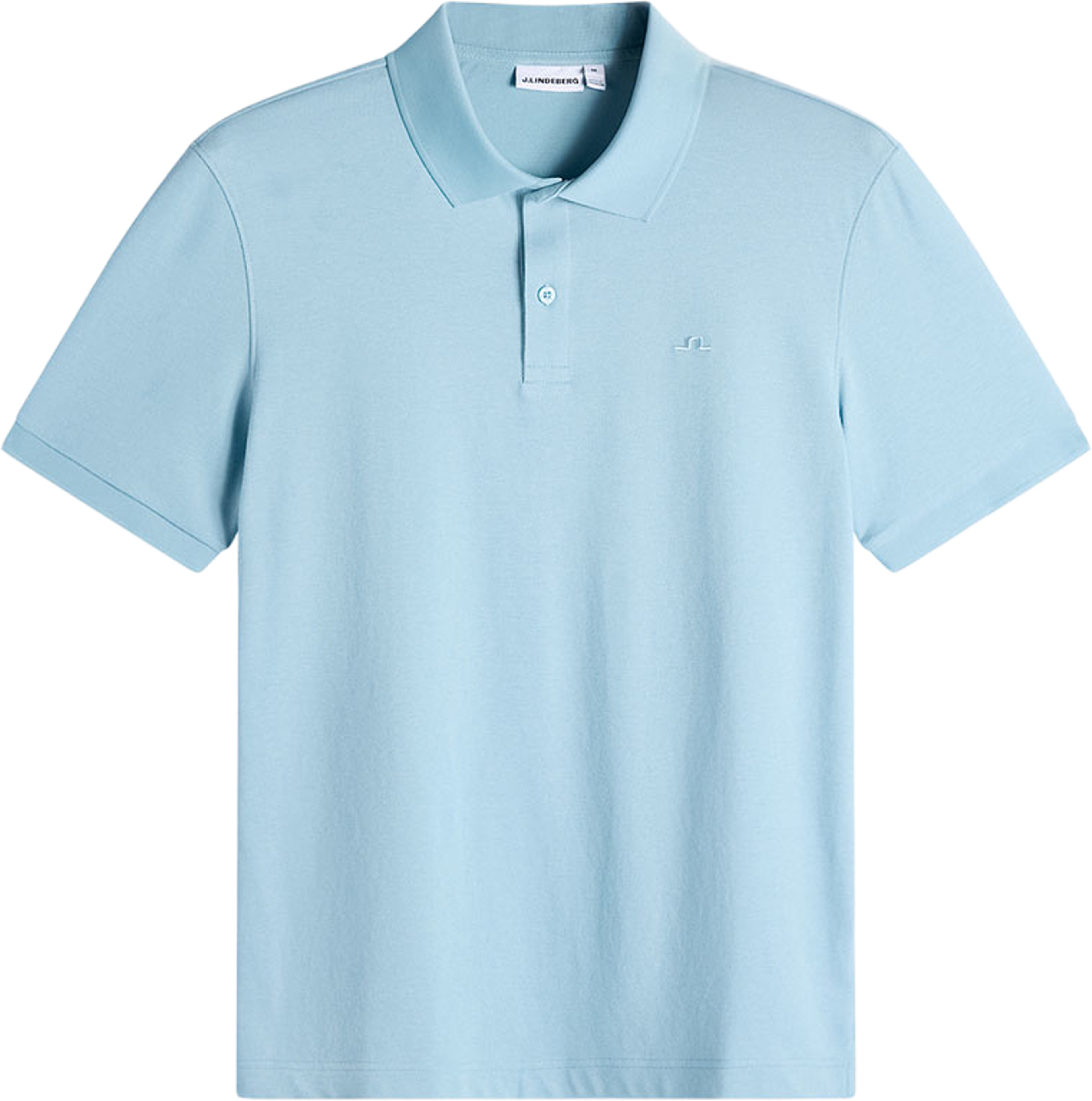 Verse Polo, från J.Lindeberg, i färgen Forget-me-not. Klicka för att öppna bilden i stort format