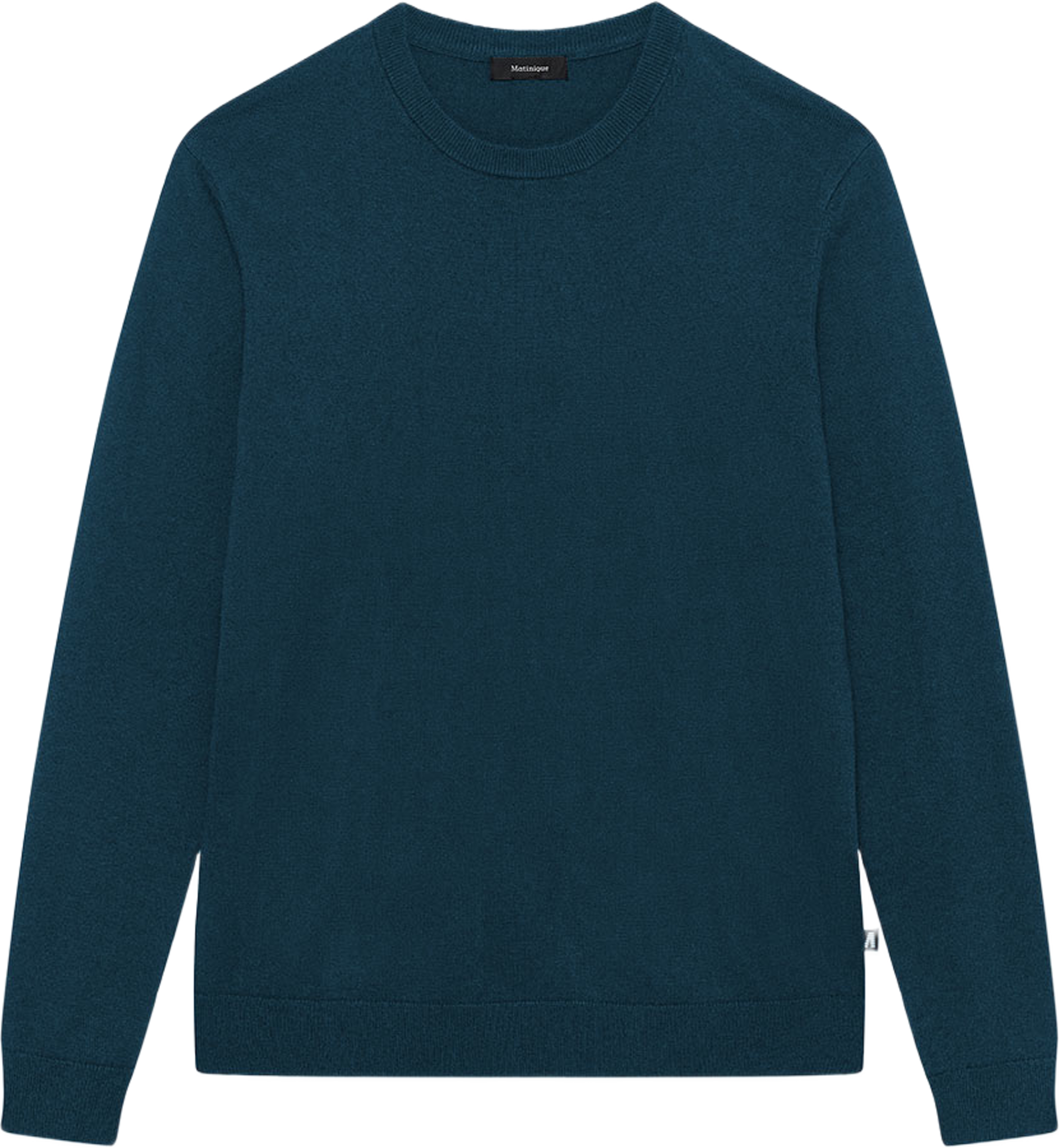 MAHenri Pullover, från Matinique, i färgen Smoke Blue Melange. Klicka för att öppna bilden i stort format
