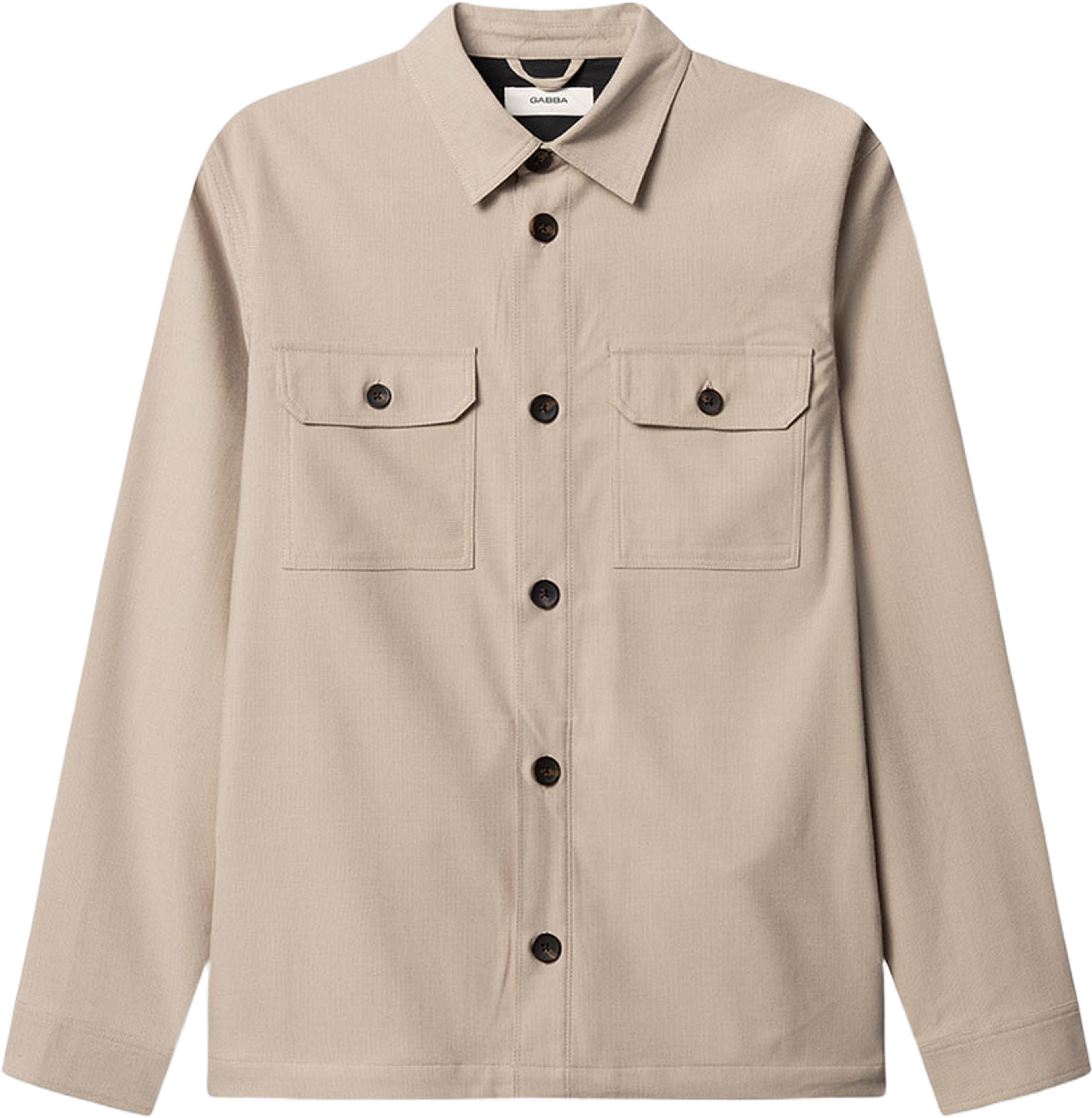 Togger Base Deme LS Overshirt, från GABBA, i färgen Birch. Klicka för att öppna bilden i stort format