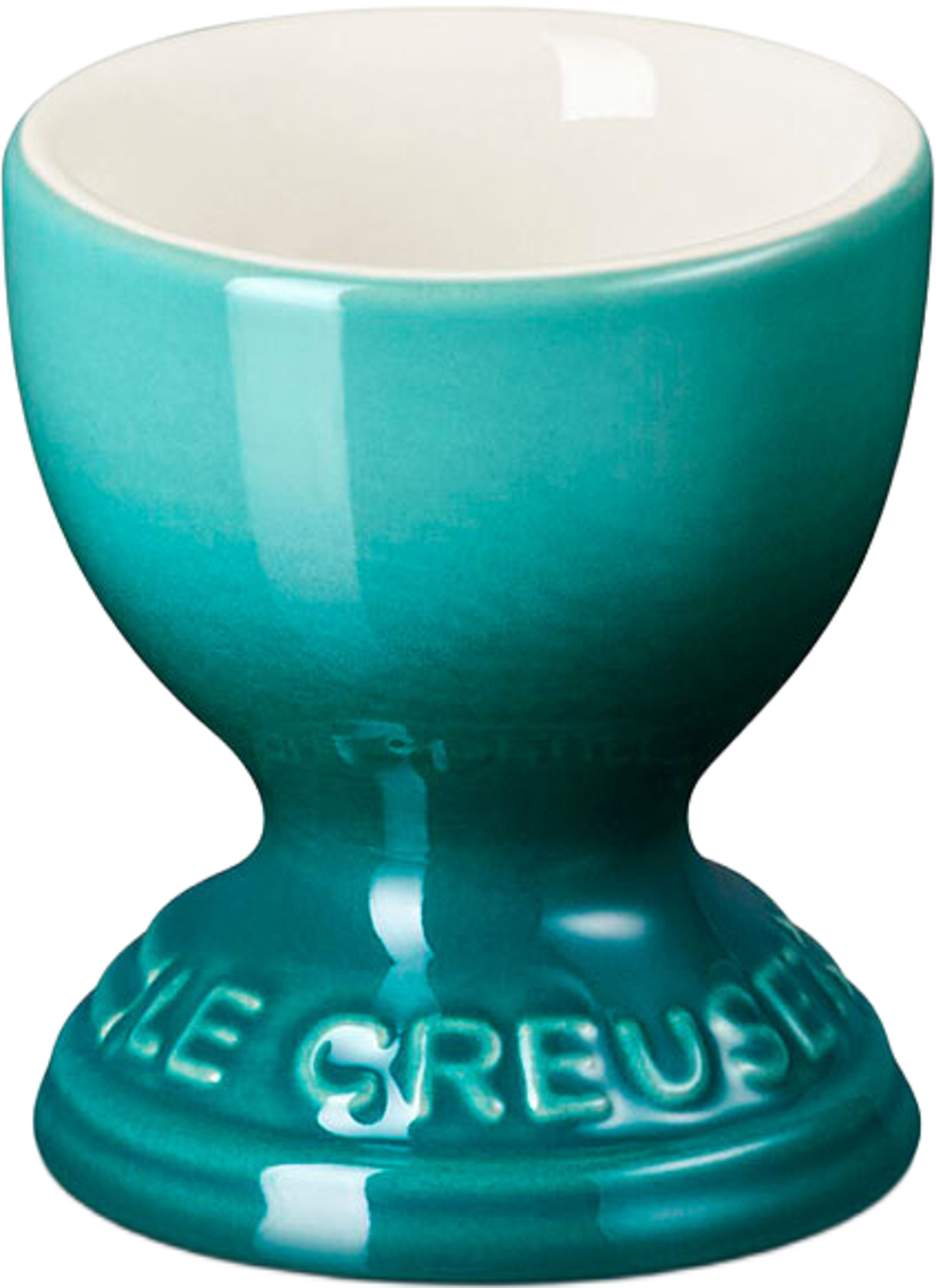 Le Creuset Signature stengods äggkopp Bleu Riviera, från Le Creuset, i färgen Bleu Riviera. Klicka för att öppna bilden i stort format