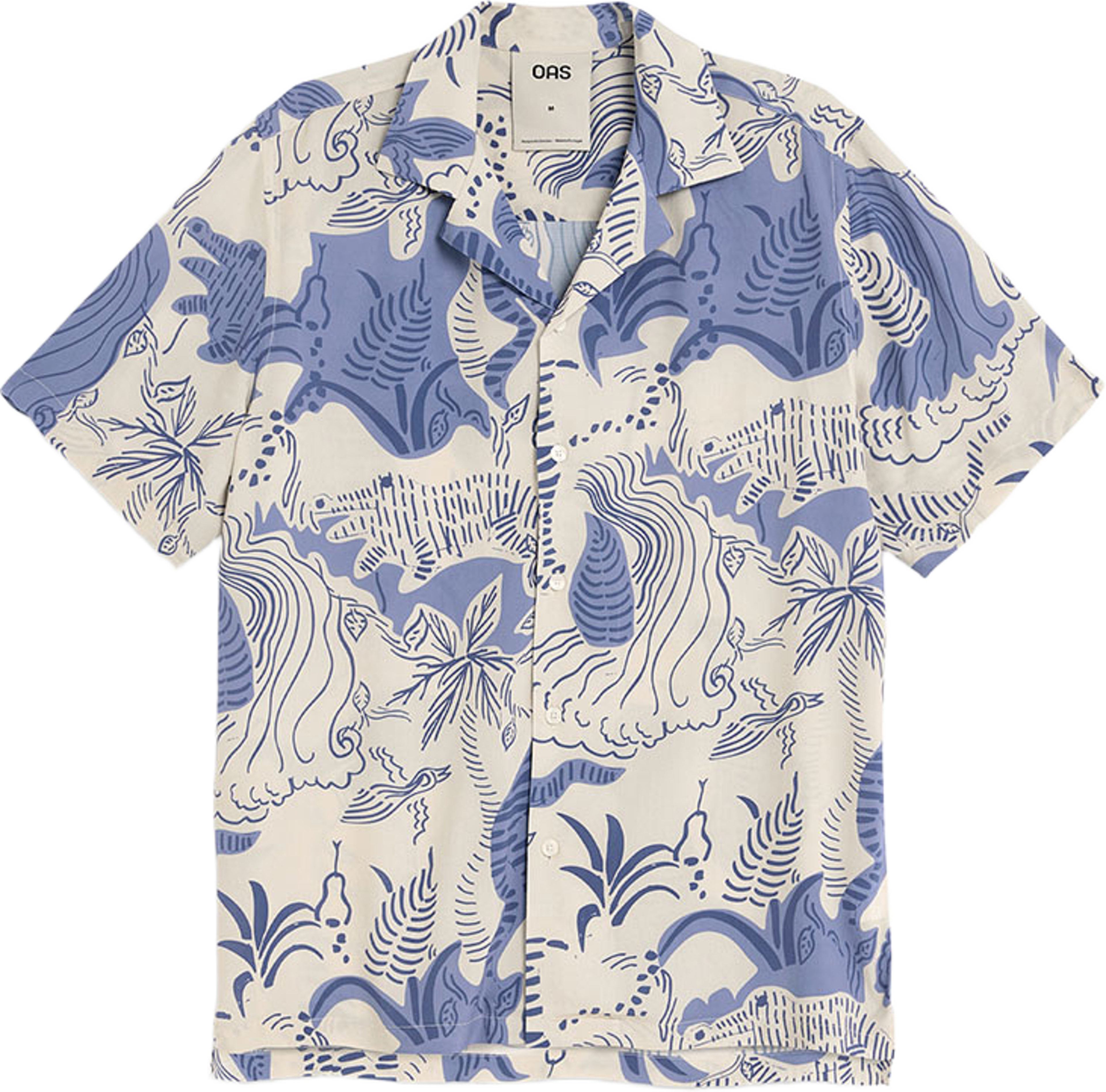 Mystea Rocco Shirt, från OAS, i färgen Blue. Klicka för att öppna bilden i stort format