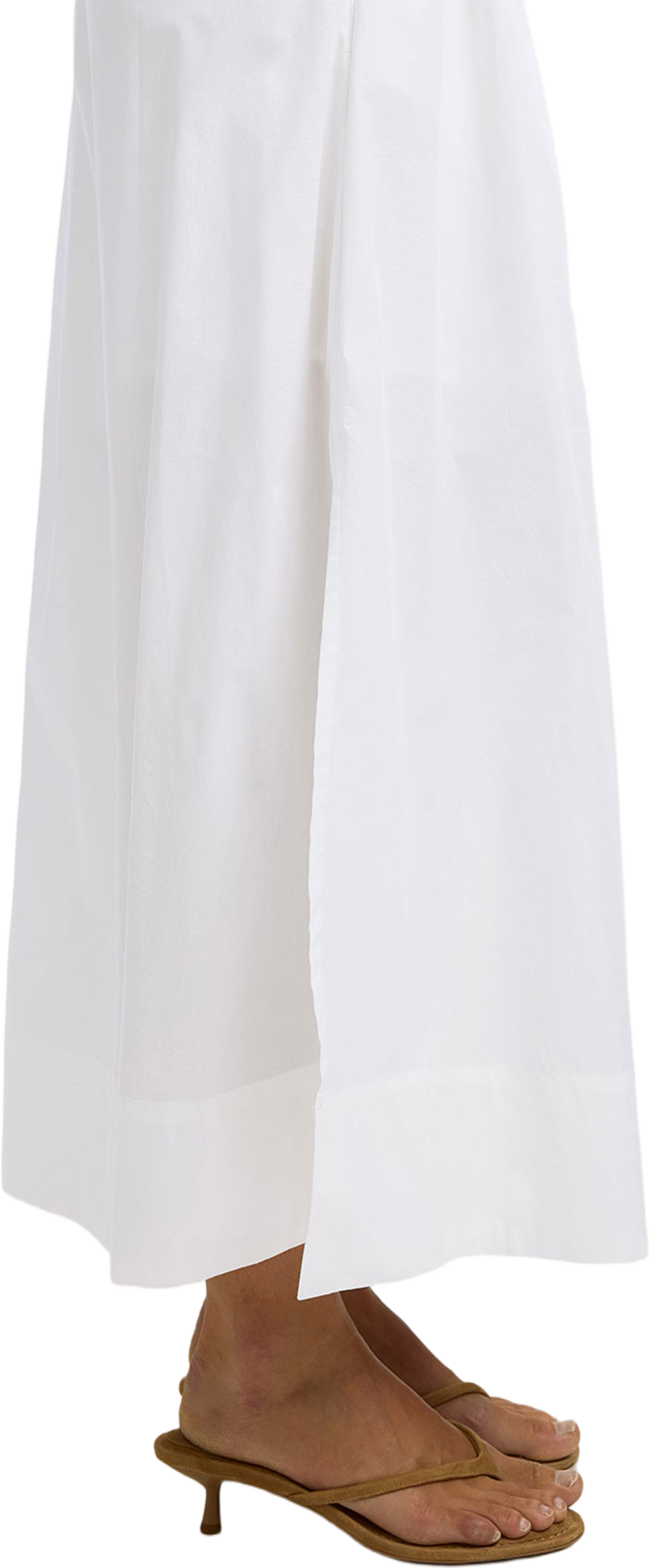 Blair Skirt, från Selected Femme, i färgen Bright White. Klicka för att öppna bilden i stort format