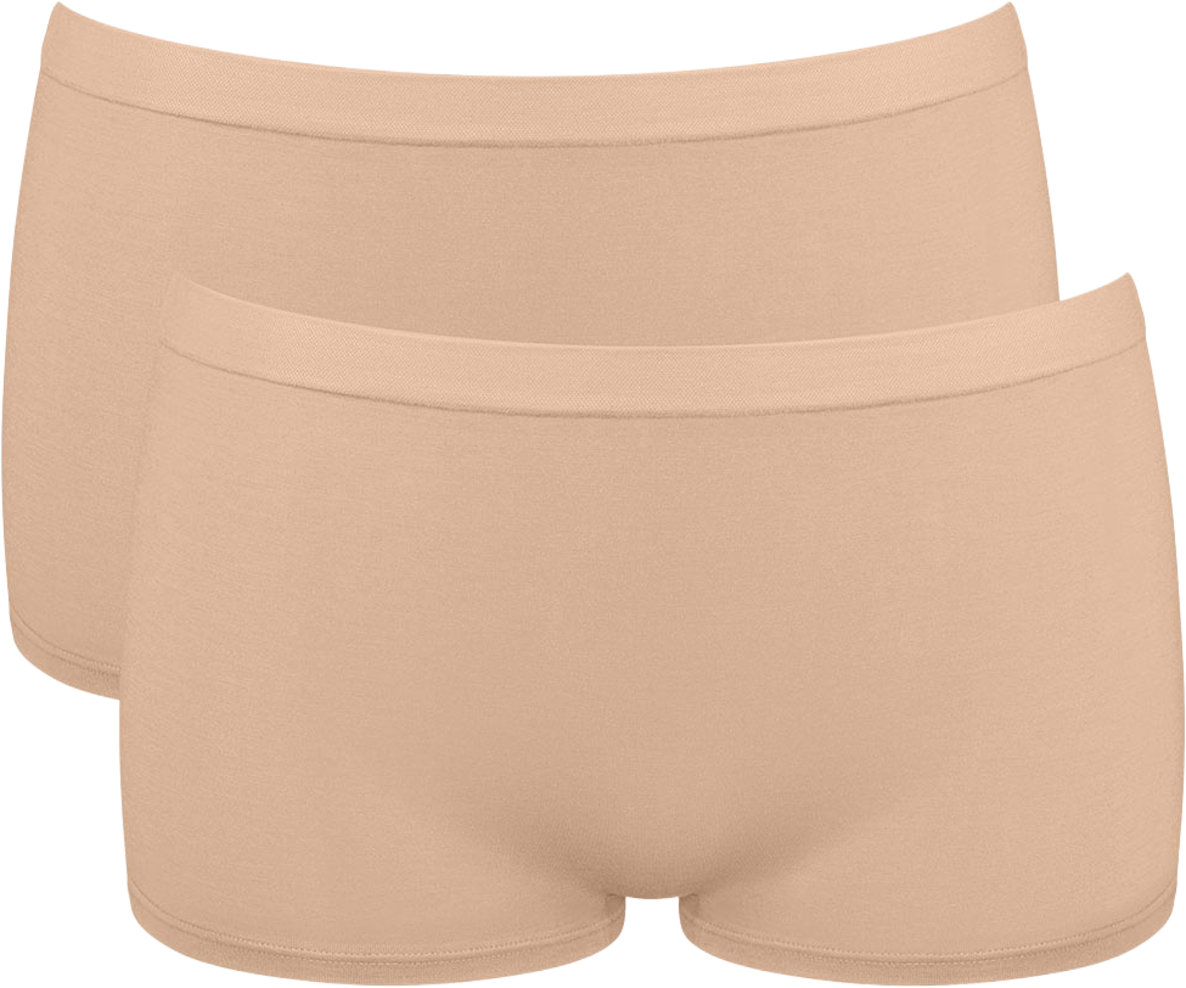 GO Sense Short 2P, från Sloggi, i färgen Peanut Butter. Klicka för att öppna bilden i stort format