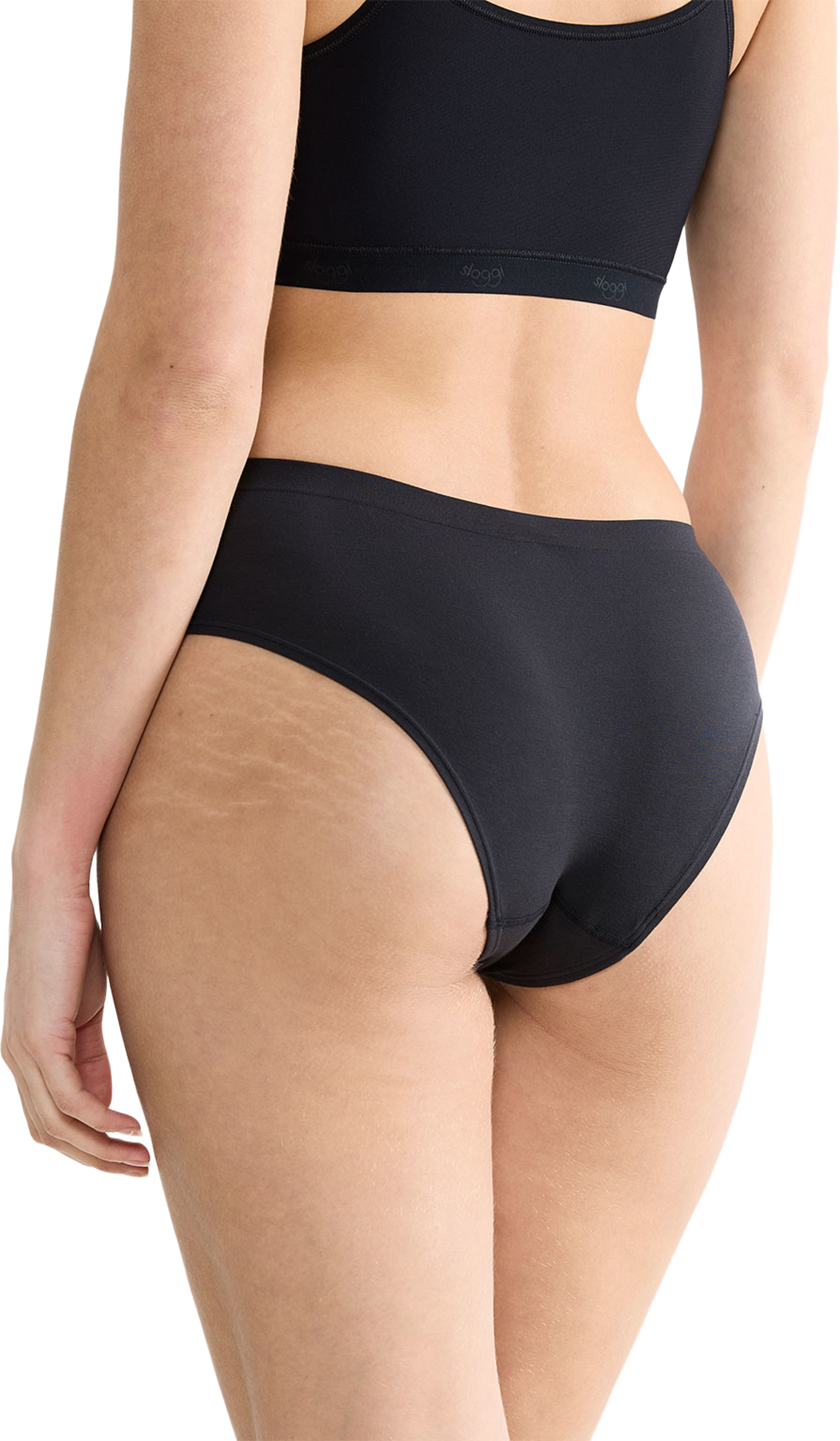 GO Sense Hipster 2-pack, från Sloggi, i färgen Black. Klicka för att öppna bilden i stort format