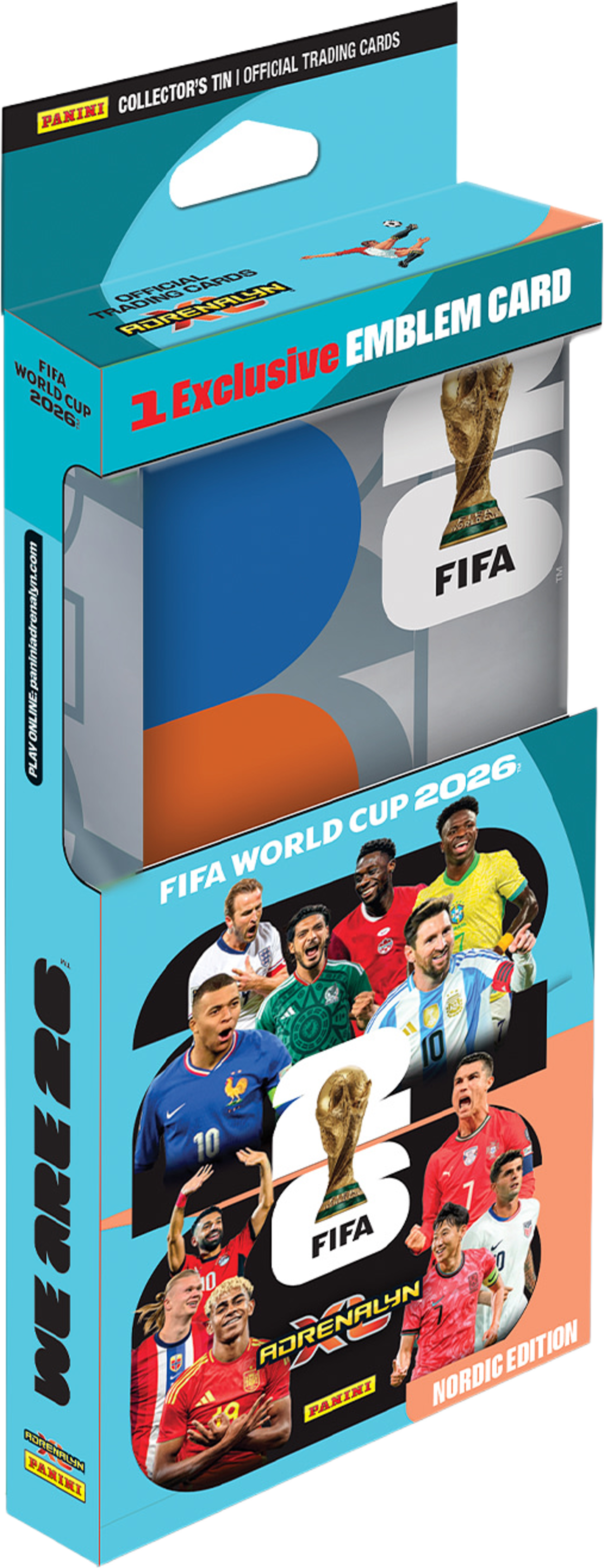 Panini World Cup 2026 Pencil Tin, från Panini. Klicka för att öppna bilden i stort format