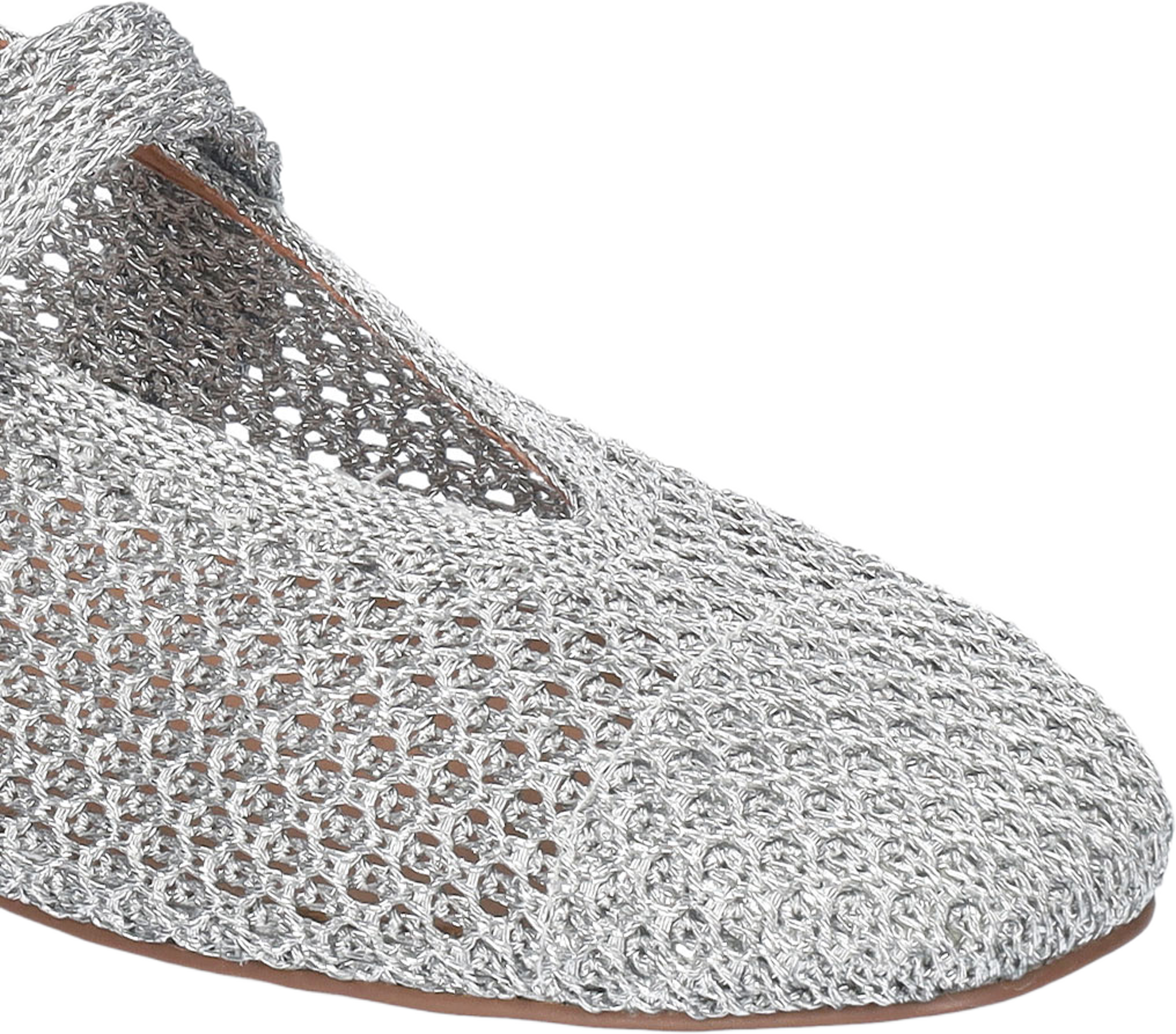 Elani Flat, från Bibi Lou, i färgen Plata. Klicka för att öppna bilden i stort format