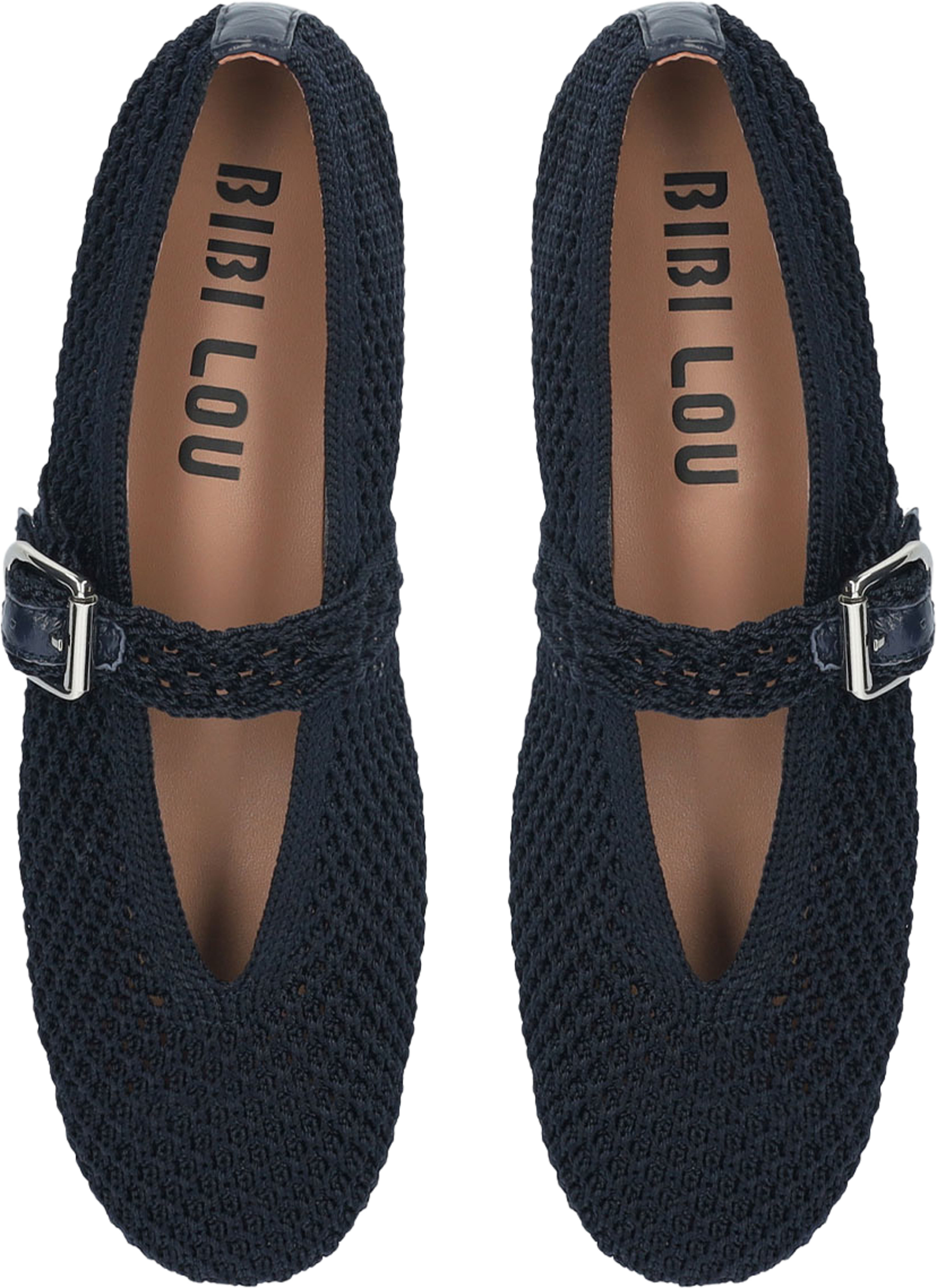 Elani Flat, från Bibi Lou, i färgen Marino. Klicka för att öppna bilden i stort format