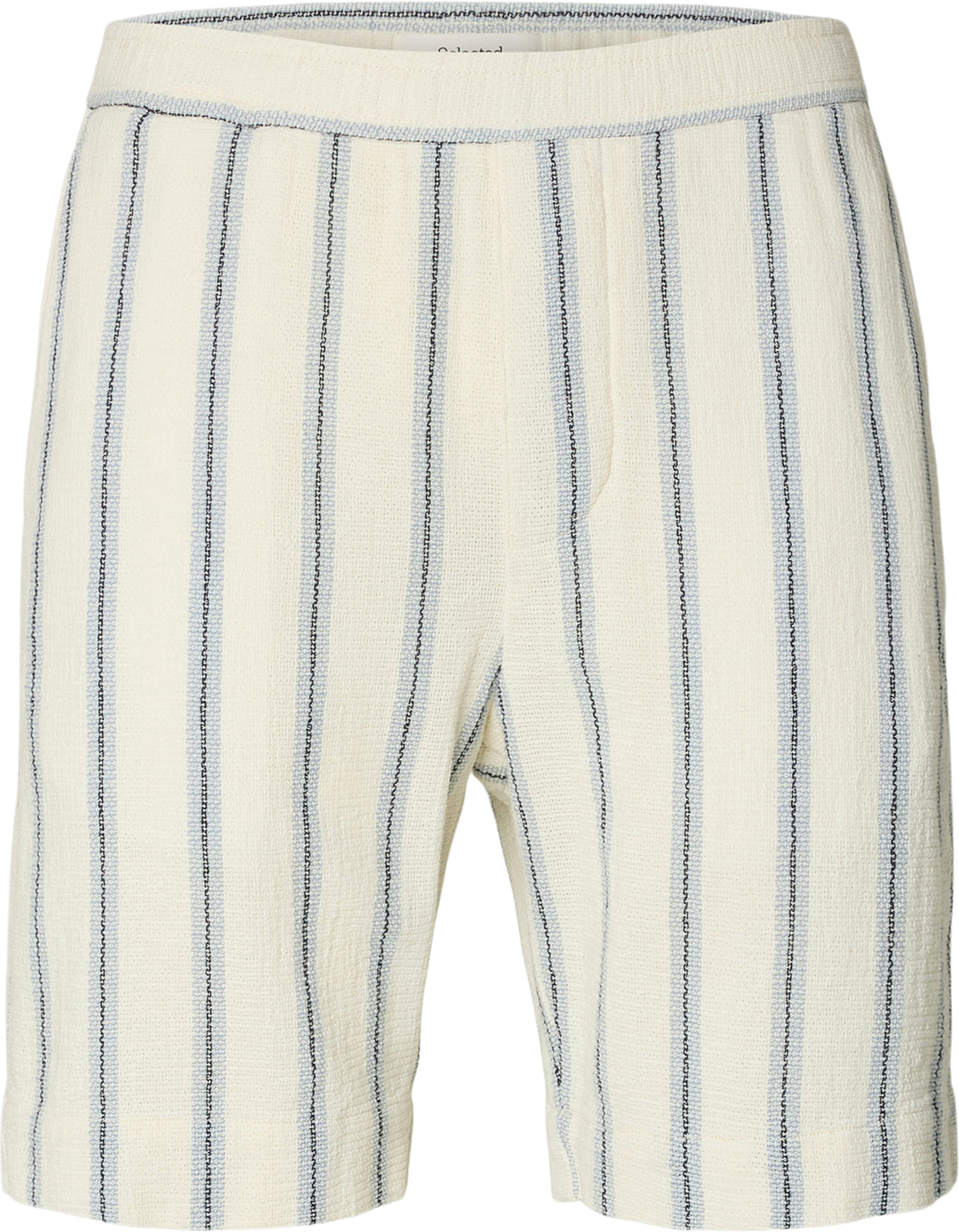 Shorts Regcal, från Selected Homme, i färgen Egret Skyway. Klicka för att öppna bilden i stort format