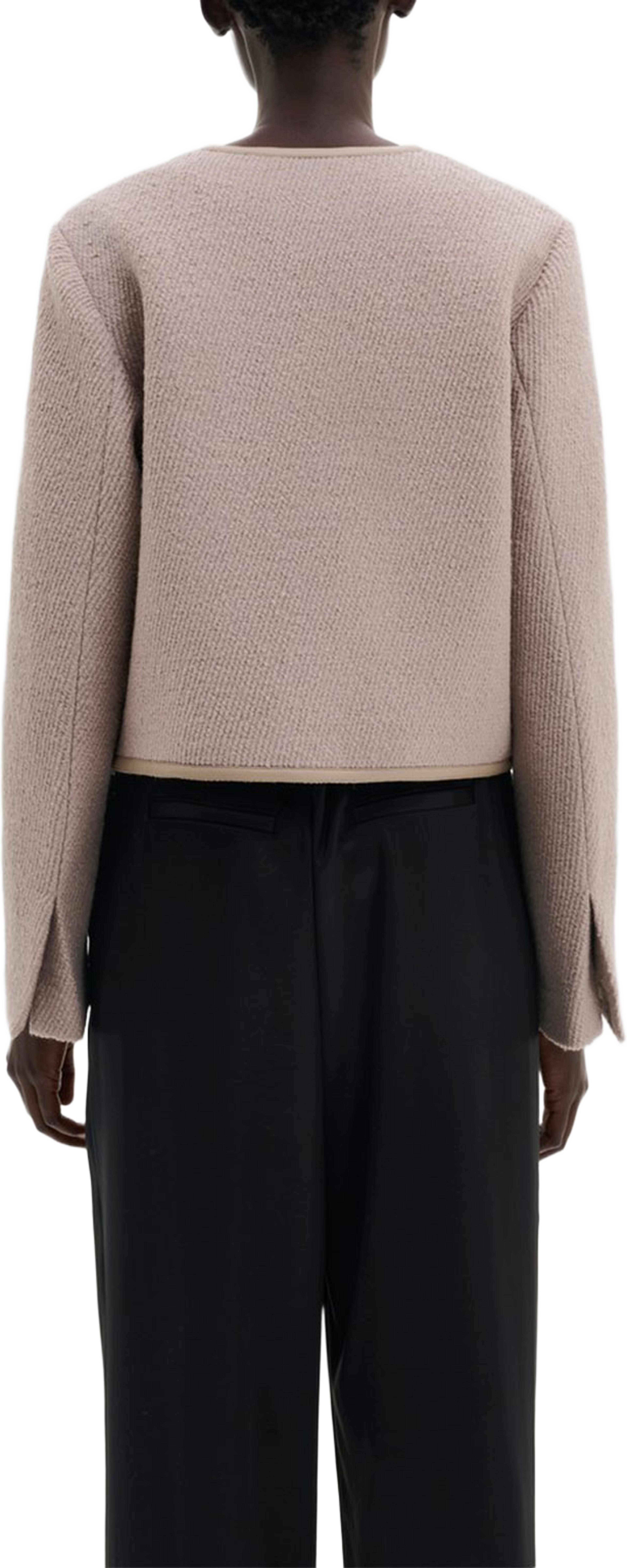 Ninette Dressed Wool Jacket, från Malina, i färgen Graphite1. Klicka för att öppna bilden i stort format