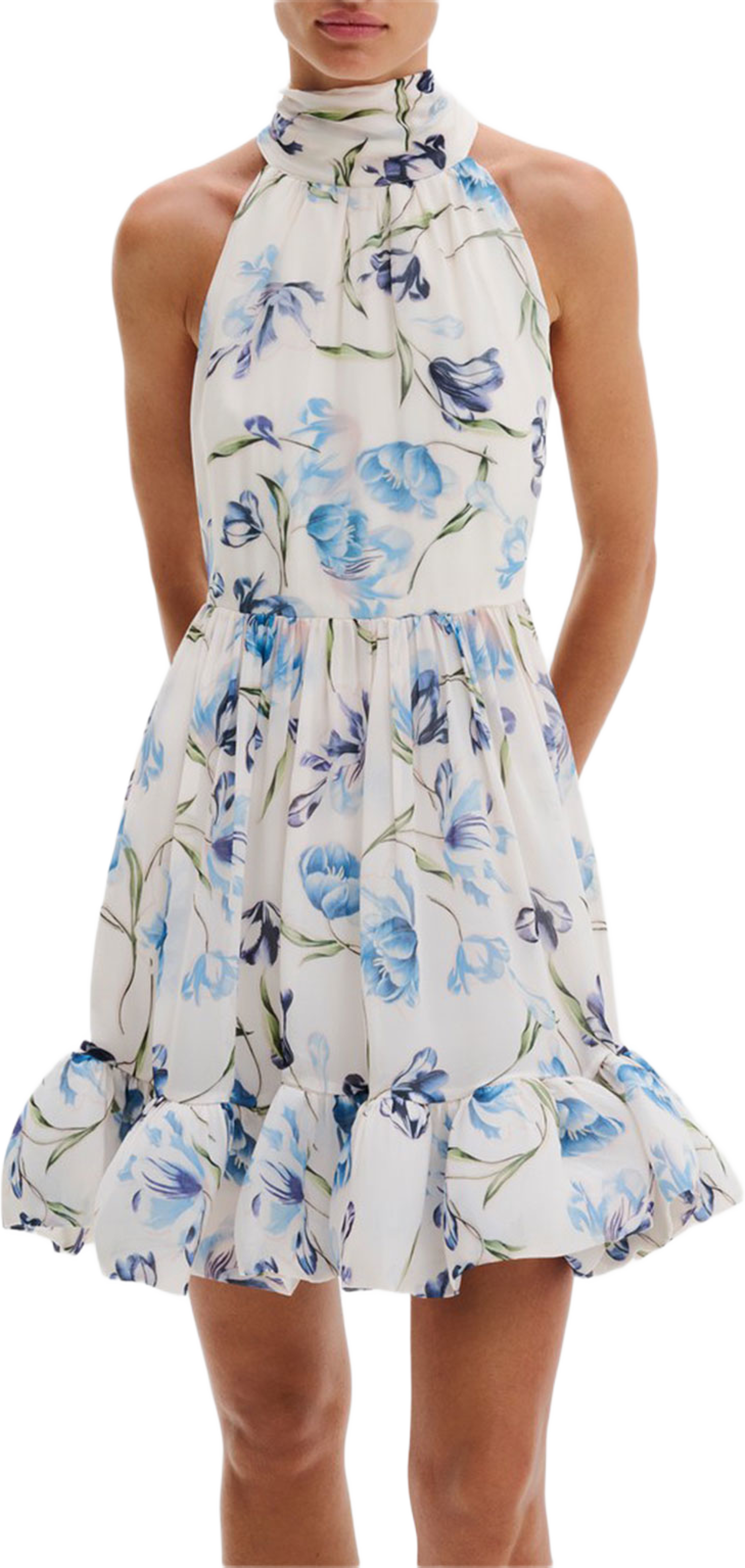 Fern Dress, från Malina, i färgen Tulip Blue3. Klicka för att öppna bilden i stort format