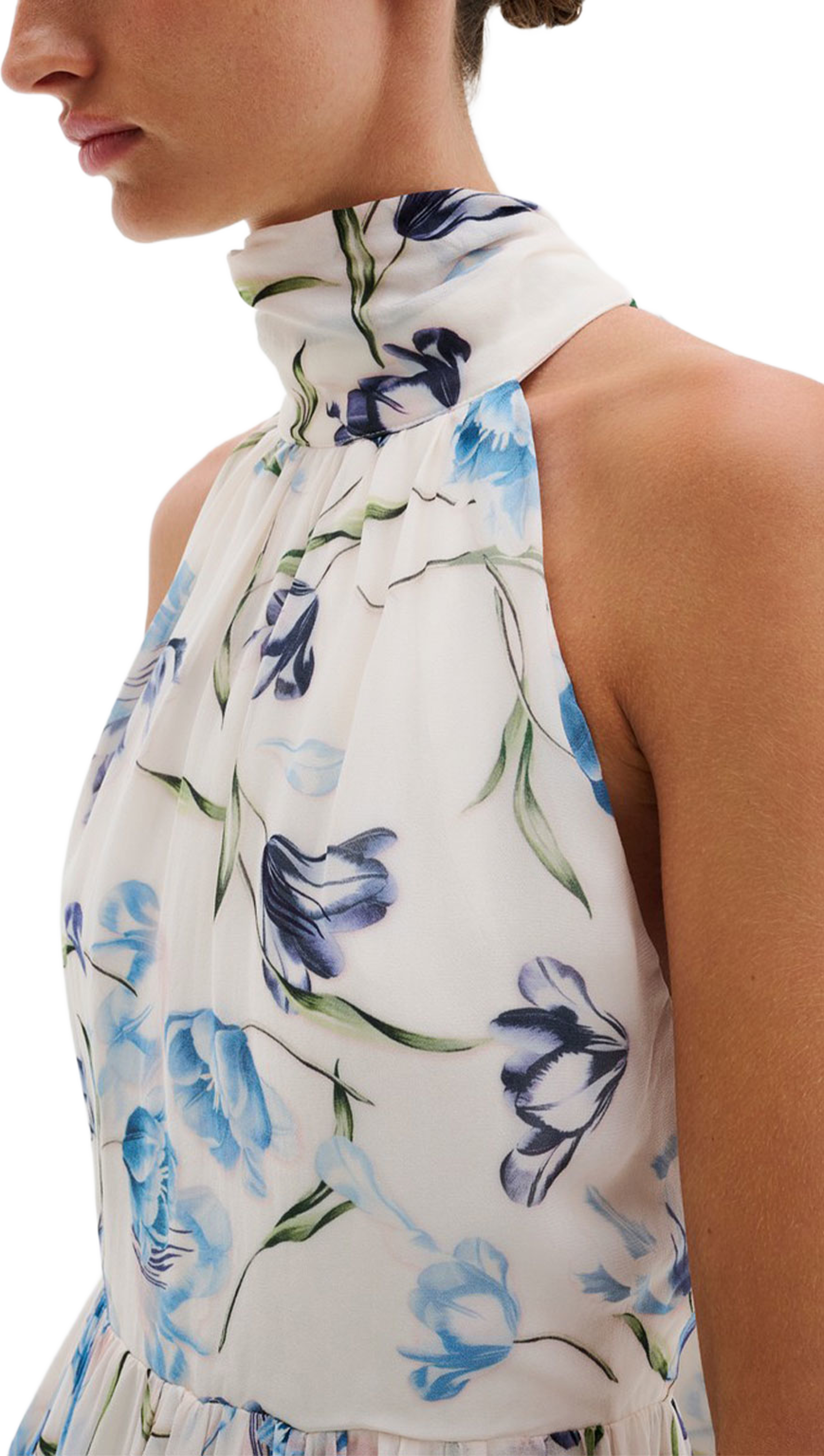 Fern Dress, från Malina, i färgen Tulip Blue3. Klicka för att öppna bilden i stort format