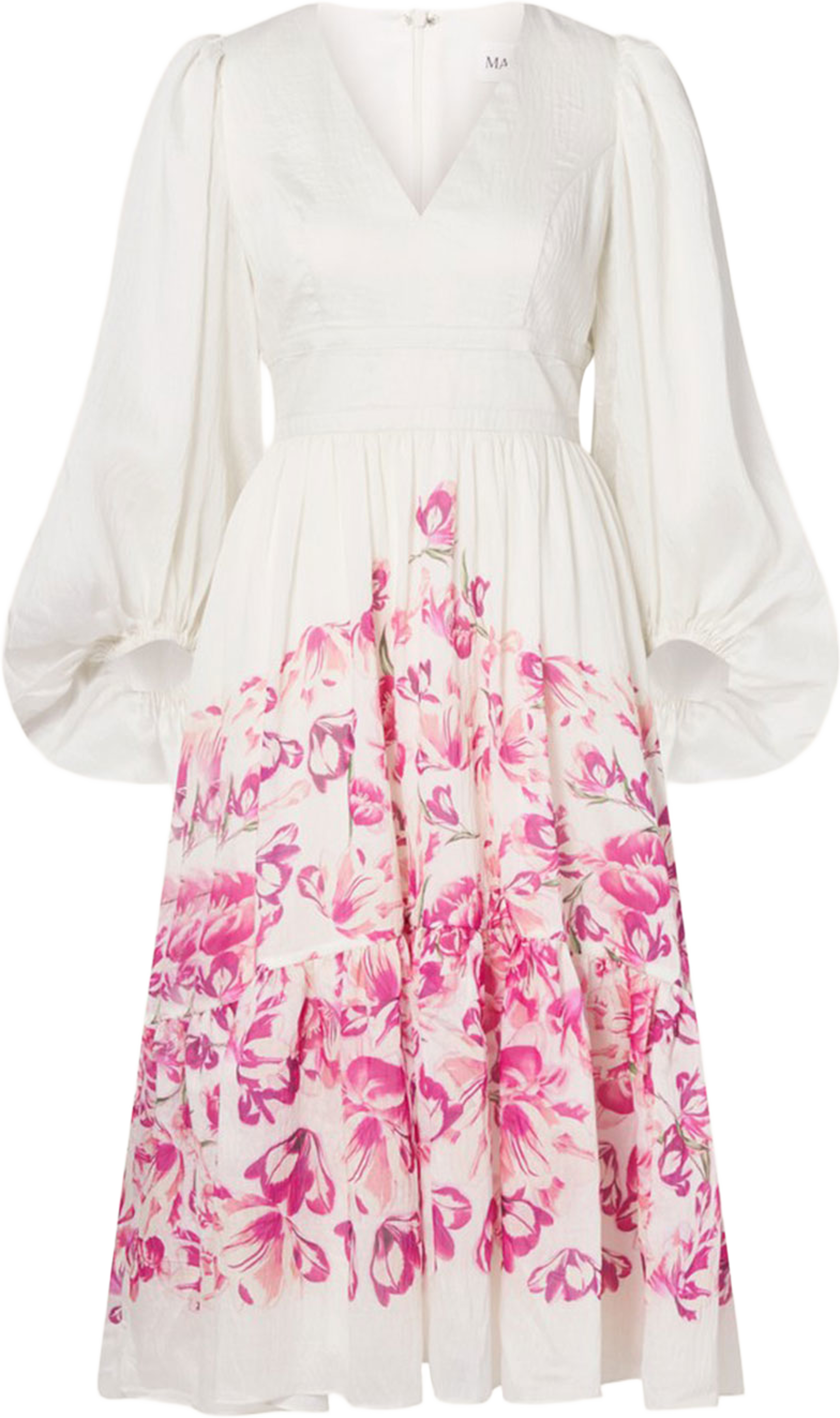 Sasia Midi Dress, från Malina, i färgen Tulip Pink2. Klicka för att öppna bilden i stort format