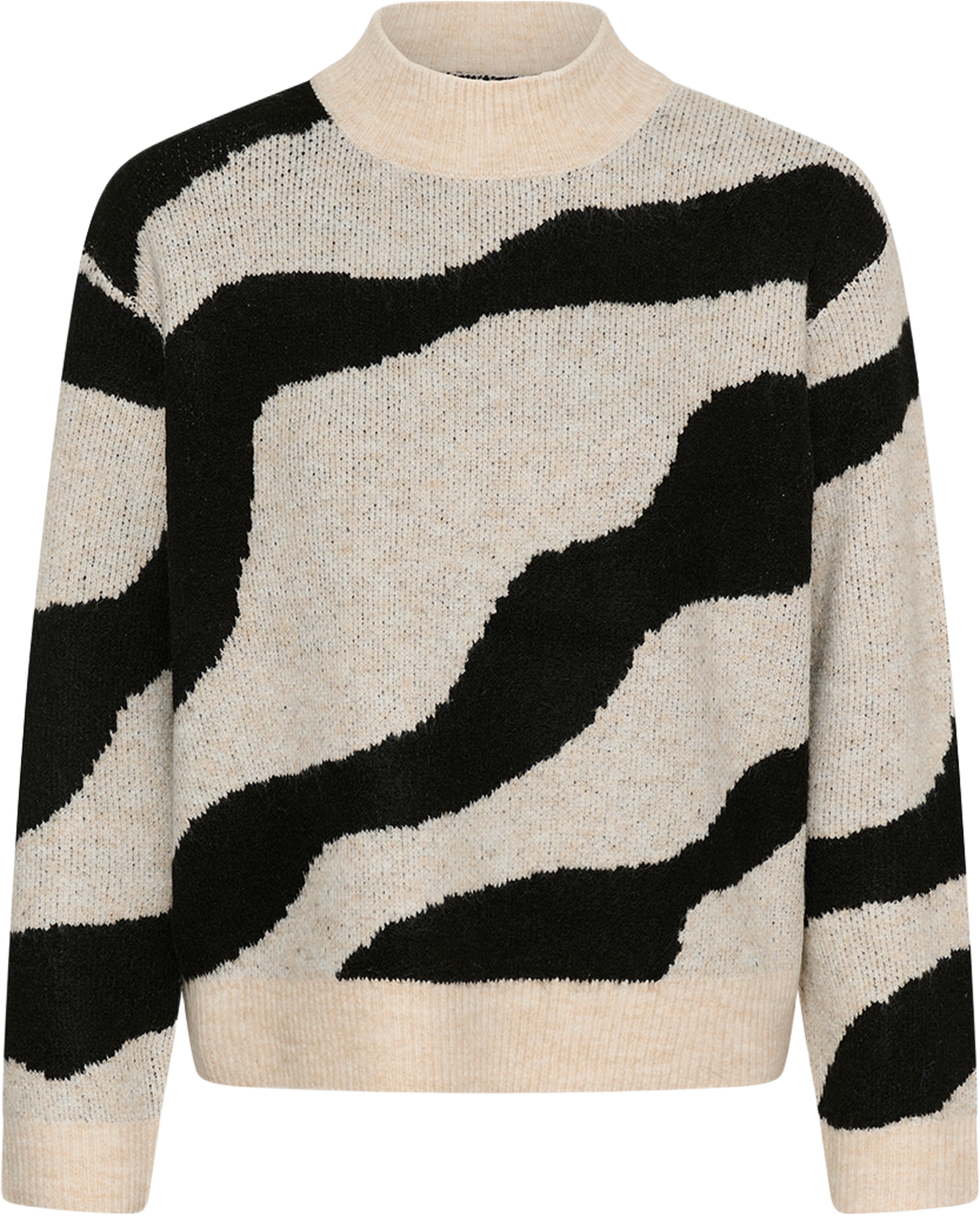 Mallie SZ Pullover, från Saint Tropez, i färgen Creme. Klicka för att öppna bilden i stort format