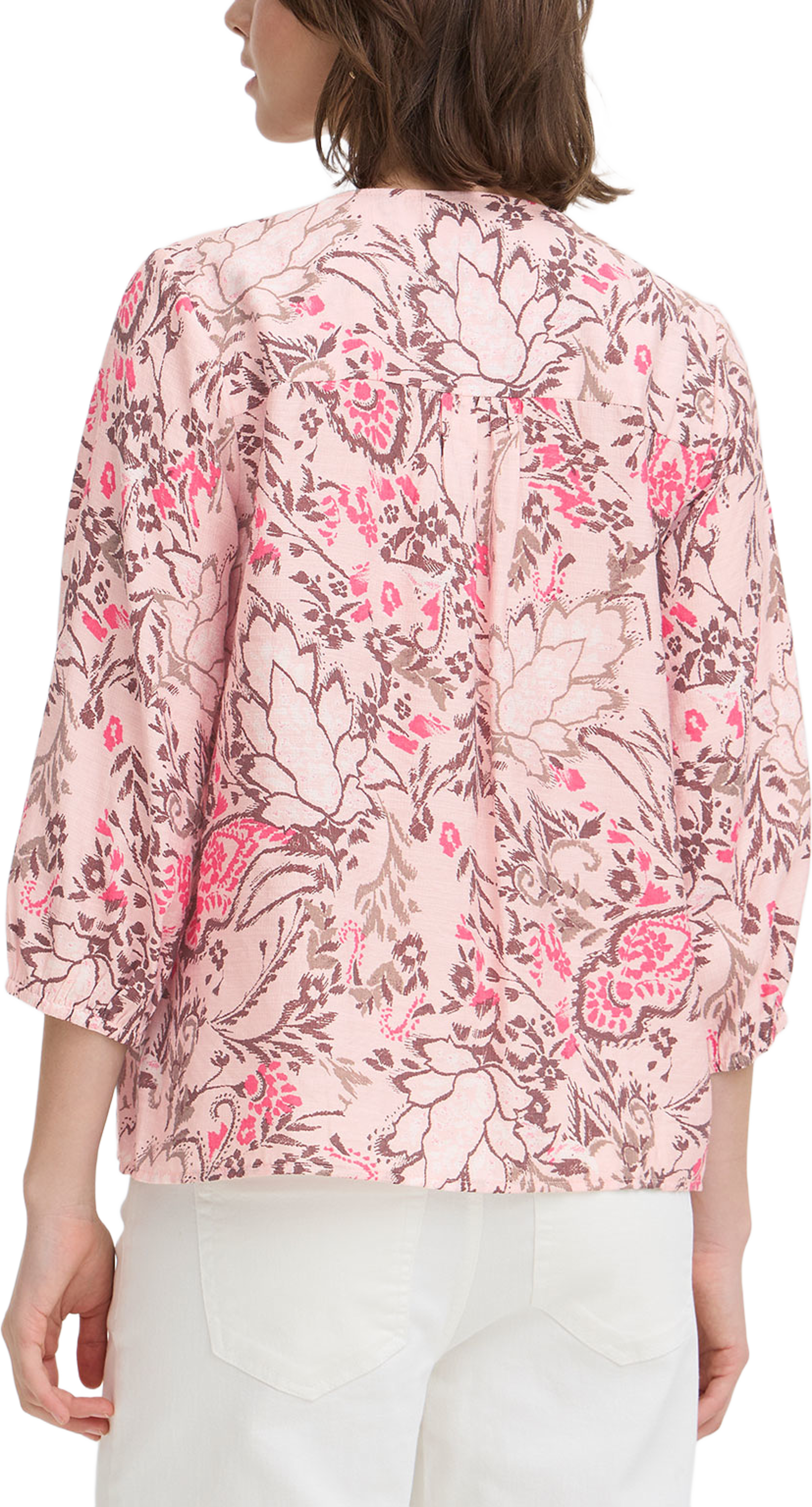 FRARIANA Blouse, från Fransa, i färgen Femi Bouquet Lotus. Klicka för att öppna bilden i stort format