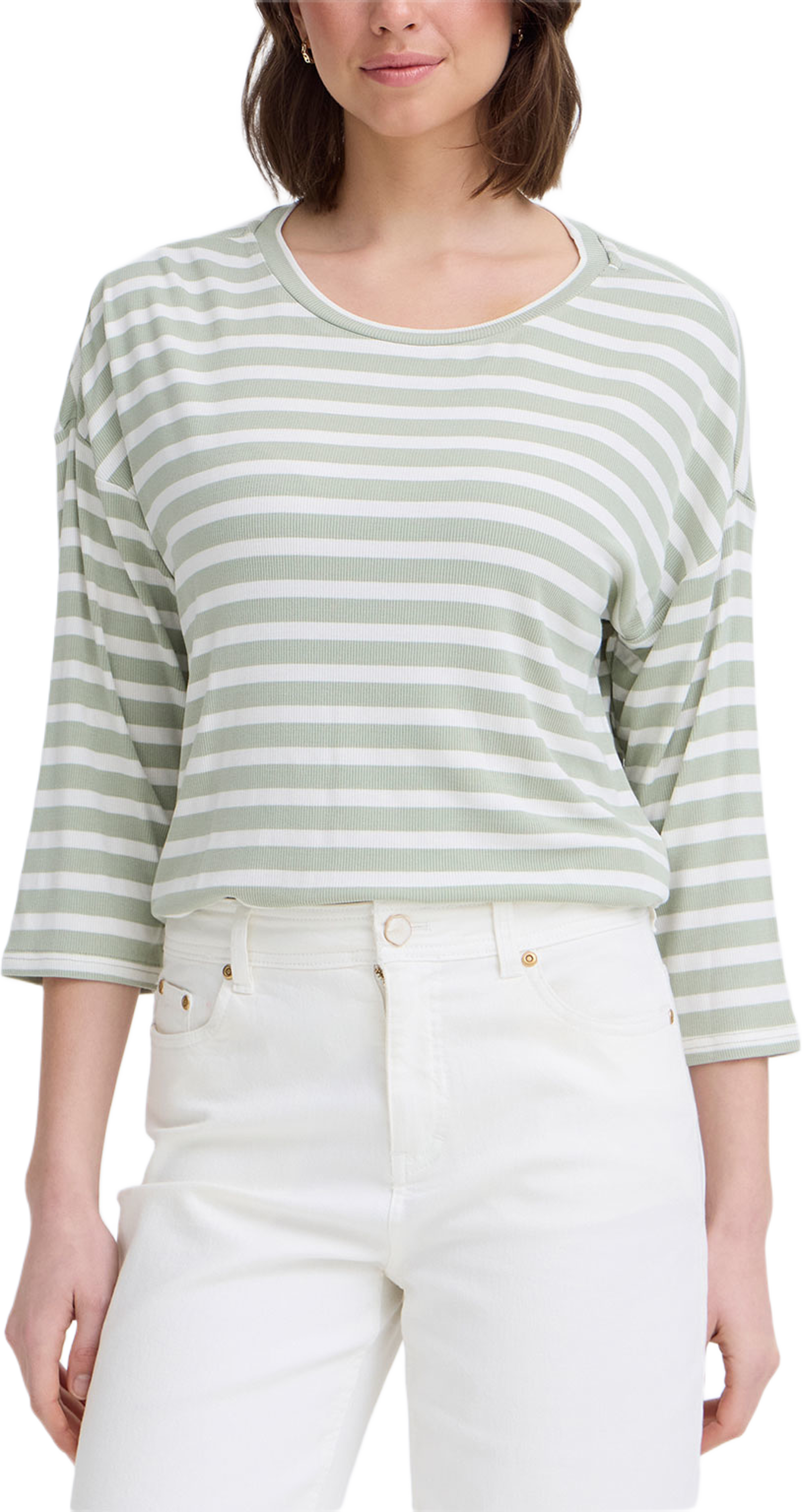 Frcano Tee 2, från Fransa, i färgen Desert Sage Stripe. Klicka för att öppna bilden i stort format