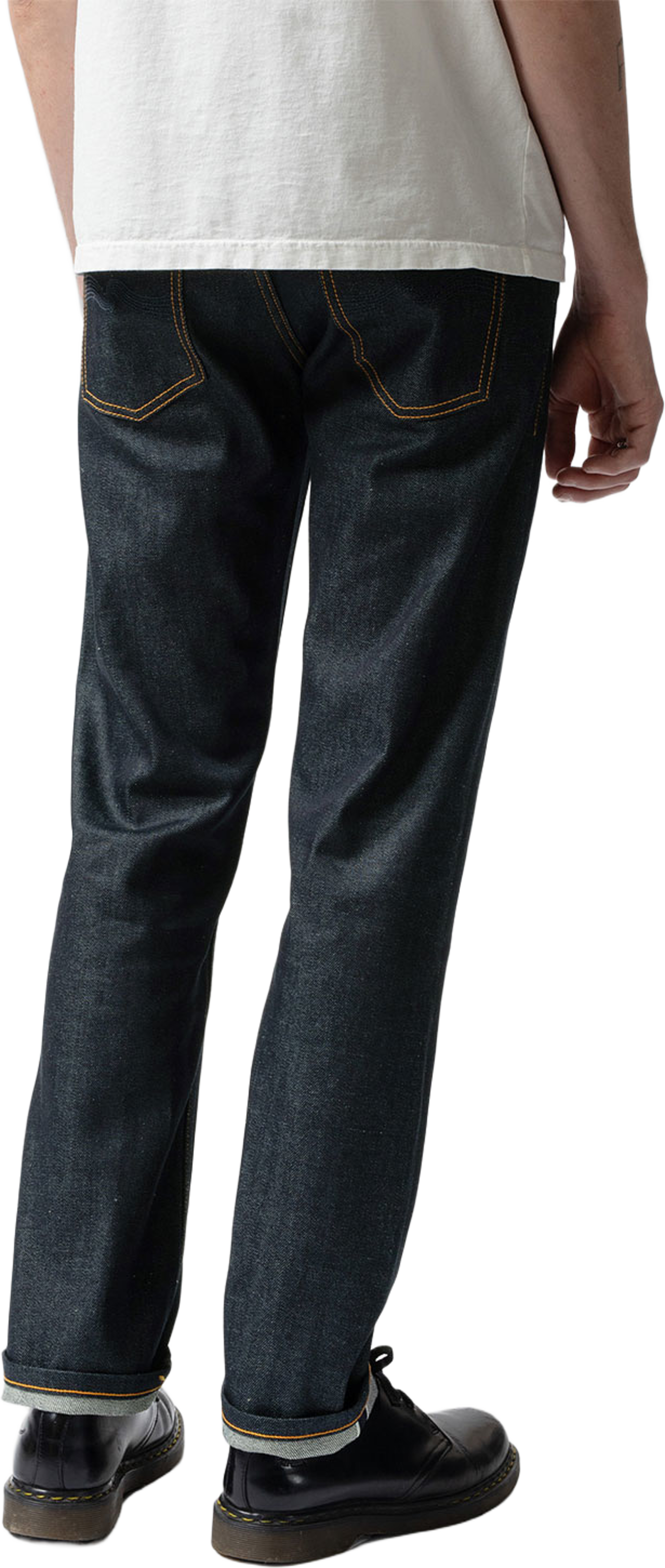 Gritty Jackson Dry Dusk Selvag, från Nudie Jeans, i färgen Dry Dusk Selvage. Klicka för att öppna bilden i stort format