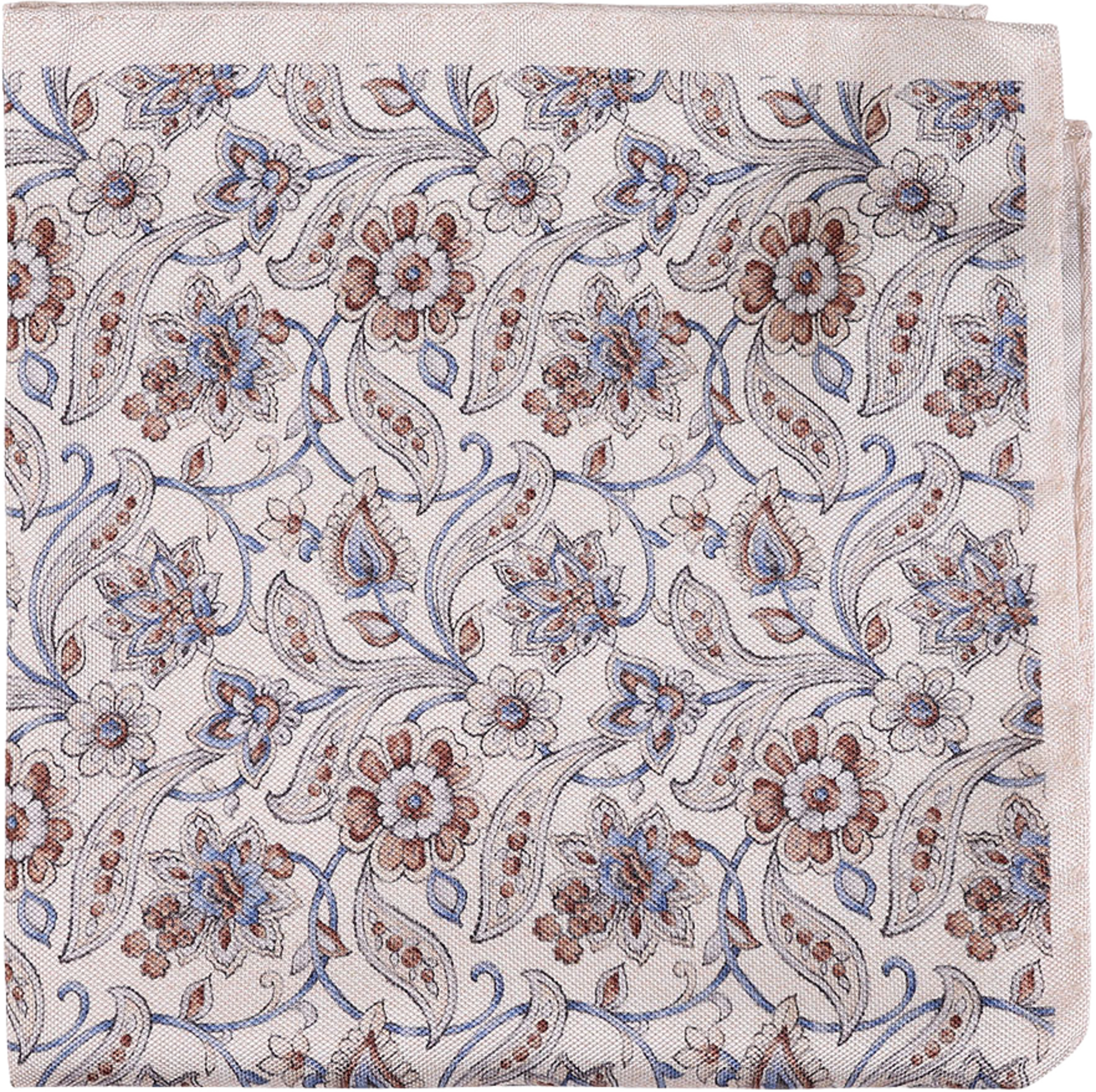 Pocket Square, från Amanda Christensen, i färgen 119 Cream Melange. Klicka för att öppna bilden i stort format