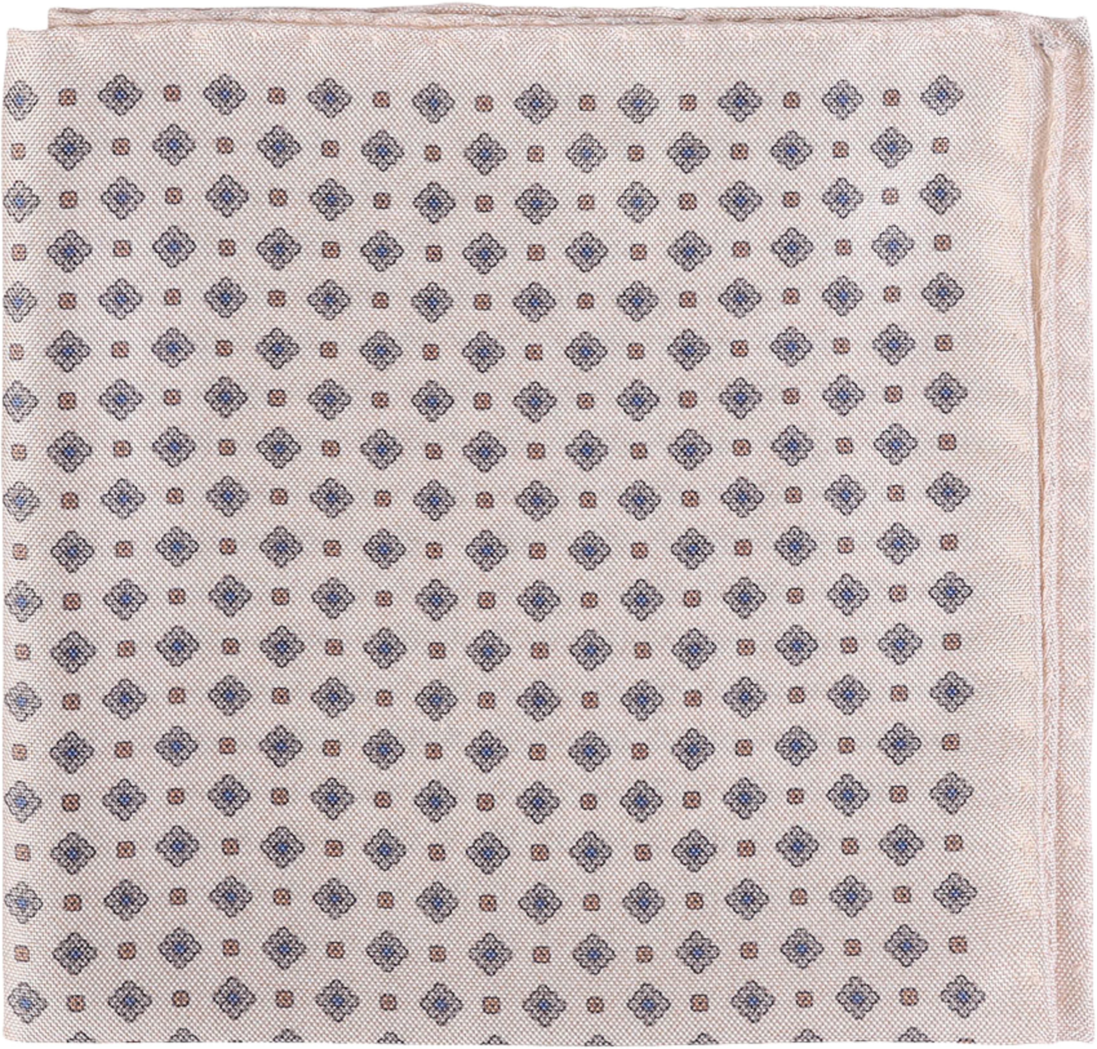 Pocket Square, från Amanda Christensen, i färgen 119 Cream Melange. Klicka för att öppna bilden i stort format