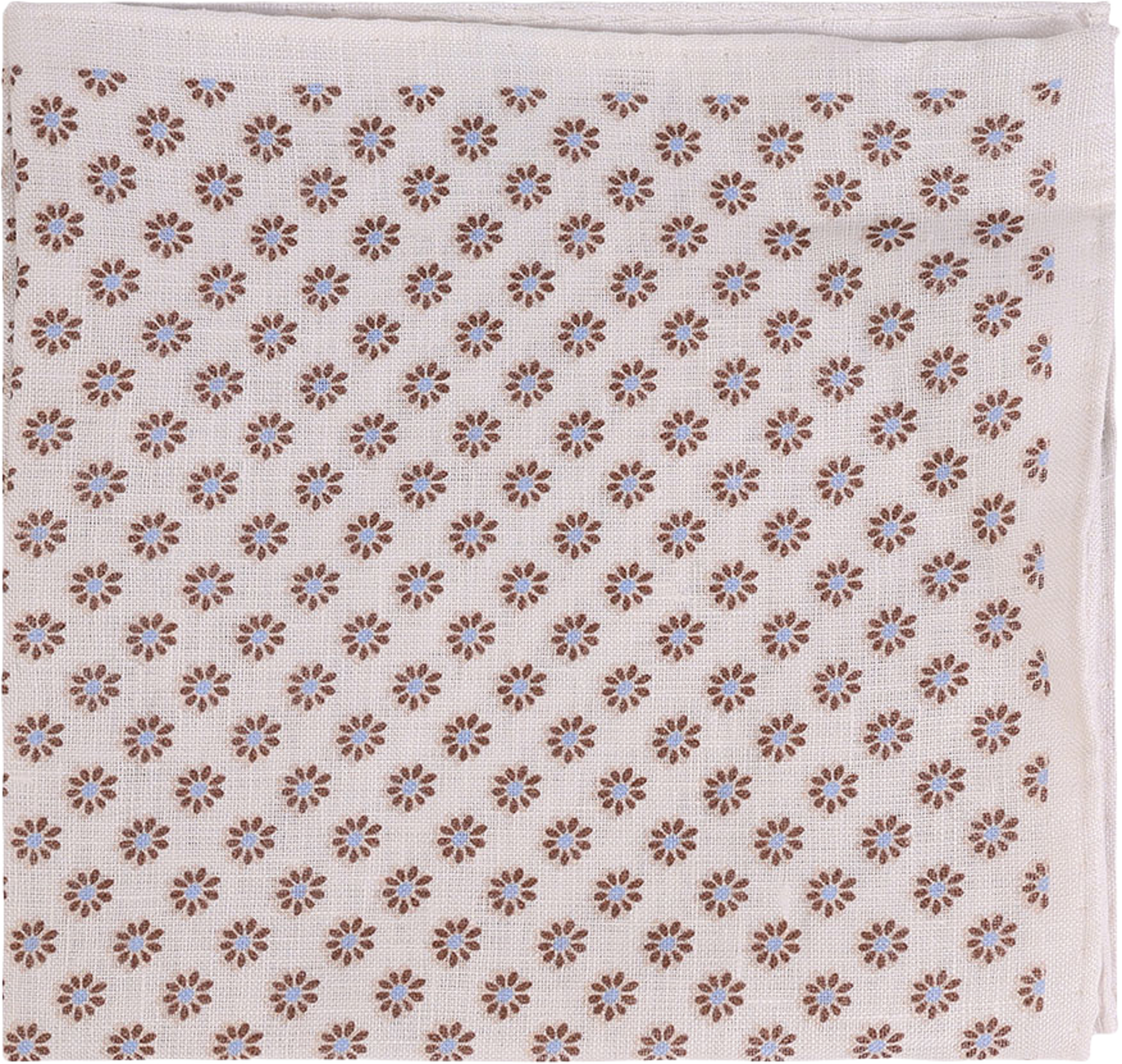 Pocket Square, från Amanda Christensen, i färgen 119 Cream Melange. Klicka för att öppna bilden i stort format