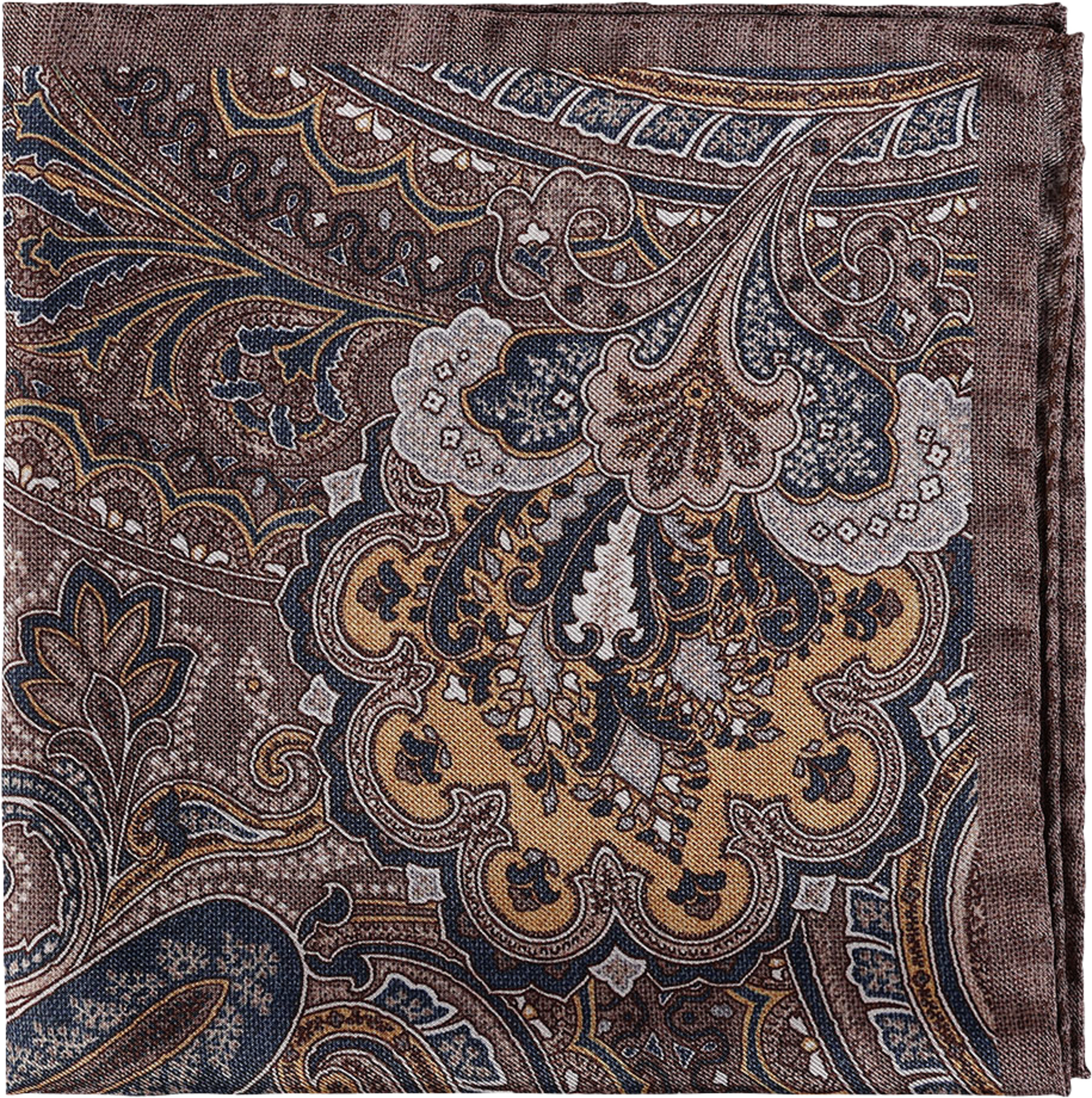 Pocket Square, från Amanda Christensen, i färgen 801 Brown Melange. Klicka för att öppna bilden i stort format