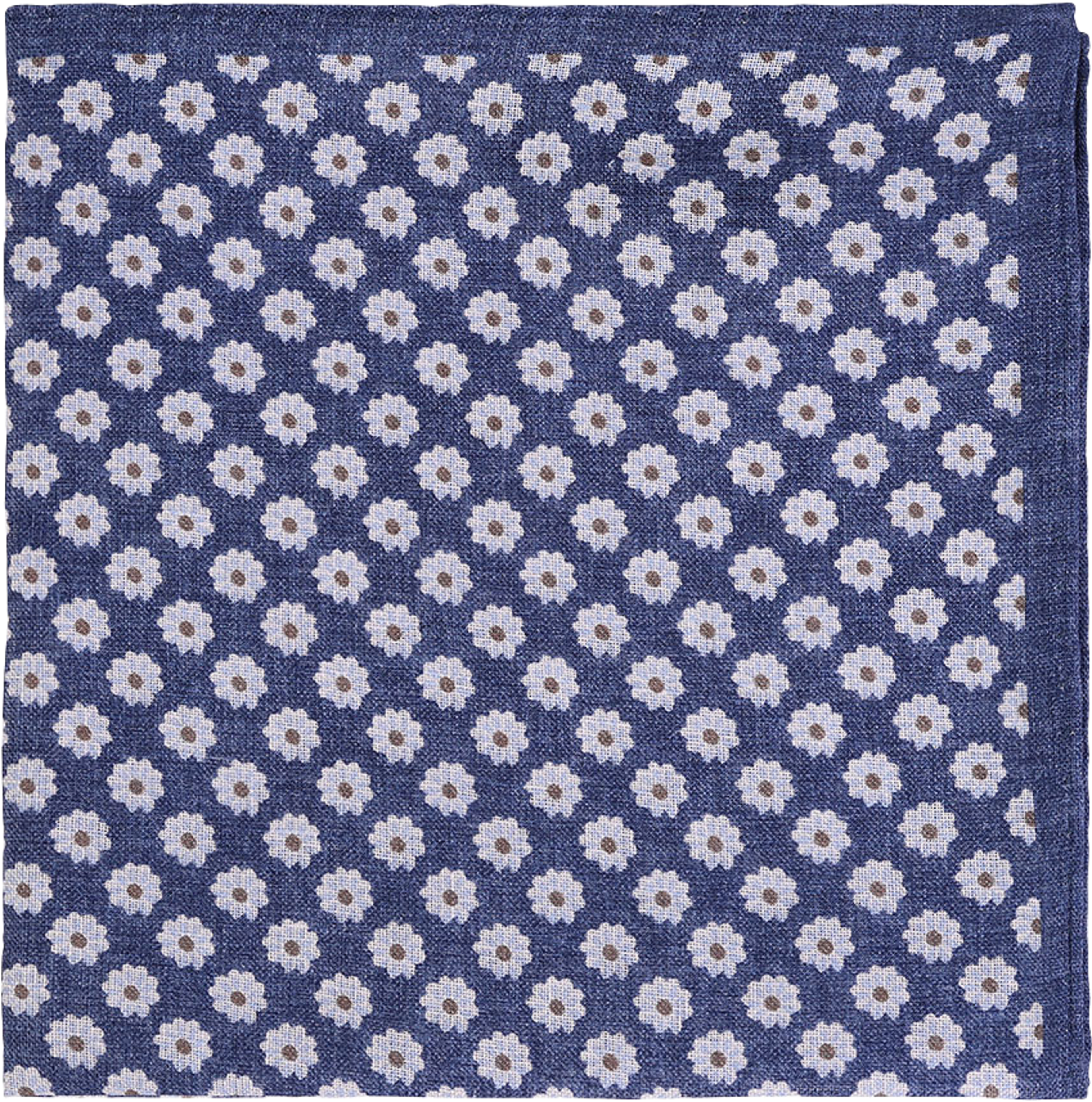 Pocket Square, från Amanda Christensen, i färgen 412 Navy Melange. Klicka för att öppna bilden i stort format