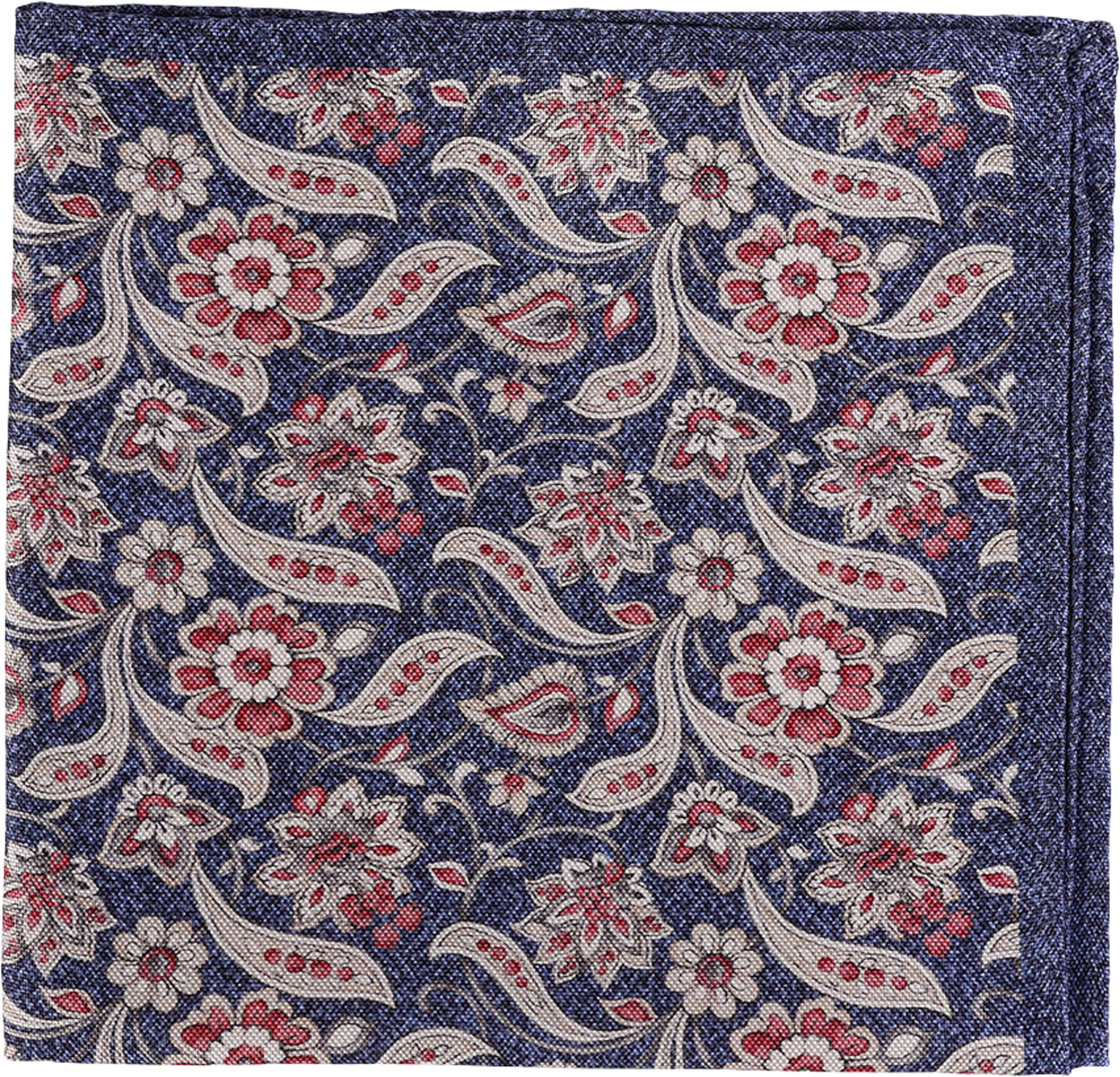 Pocket Square, från Amanda Christensen, i färgen 412 Navy Melange. Klicka för att öppna bilden i stort format