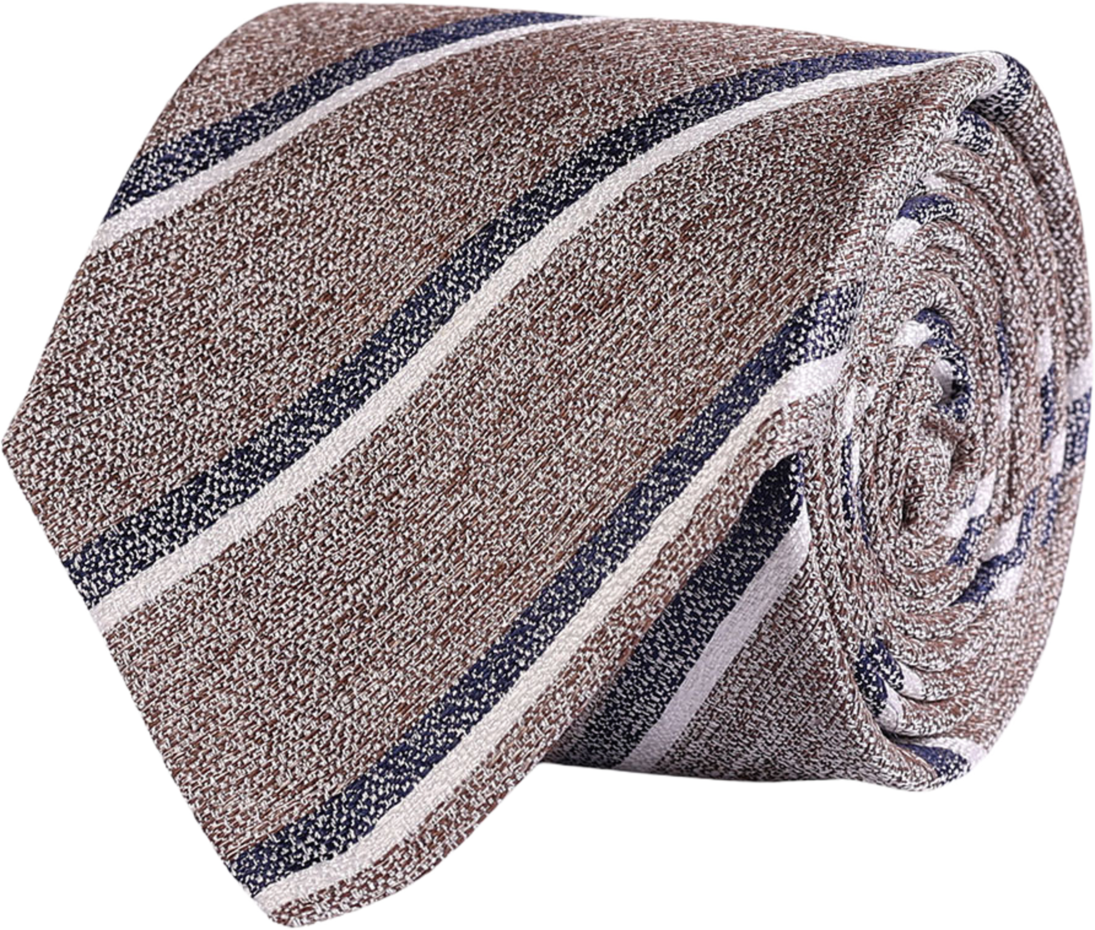 Classic Tie, från Amanda Christensen, i färgen Brown Melange. Klicka för att öppna bilden i stort format