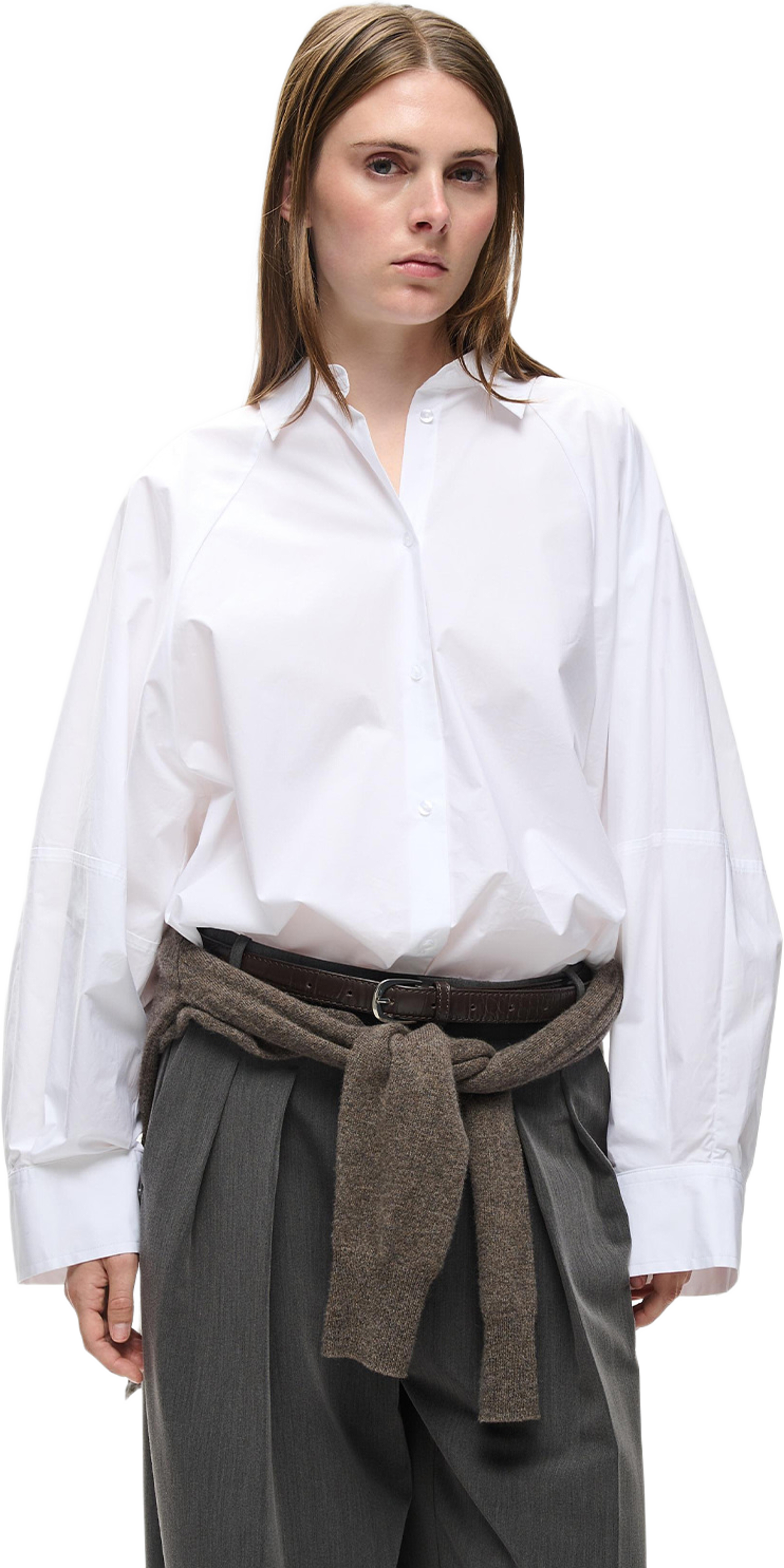 MILLERIW LOOSE SHIRT, från Inwear, i färgen Pure White. Klicka för att öppna bilden i stort format