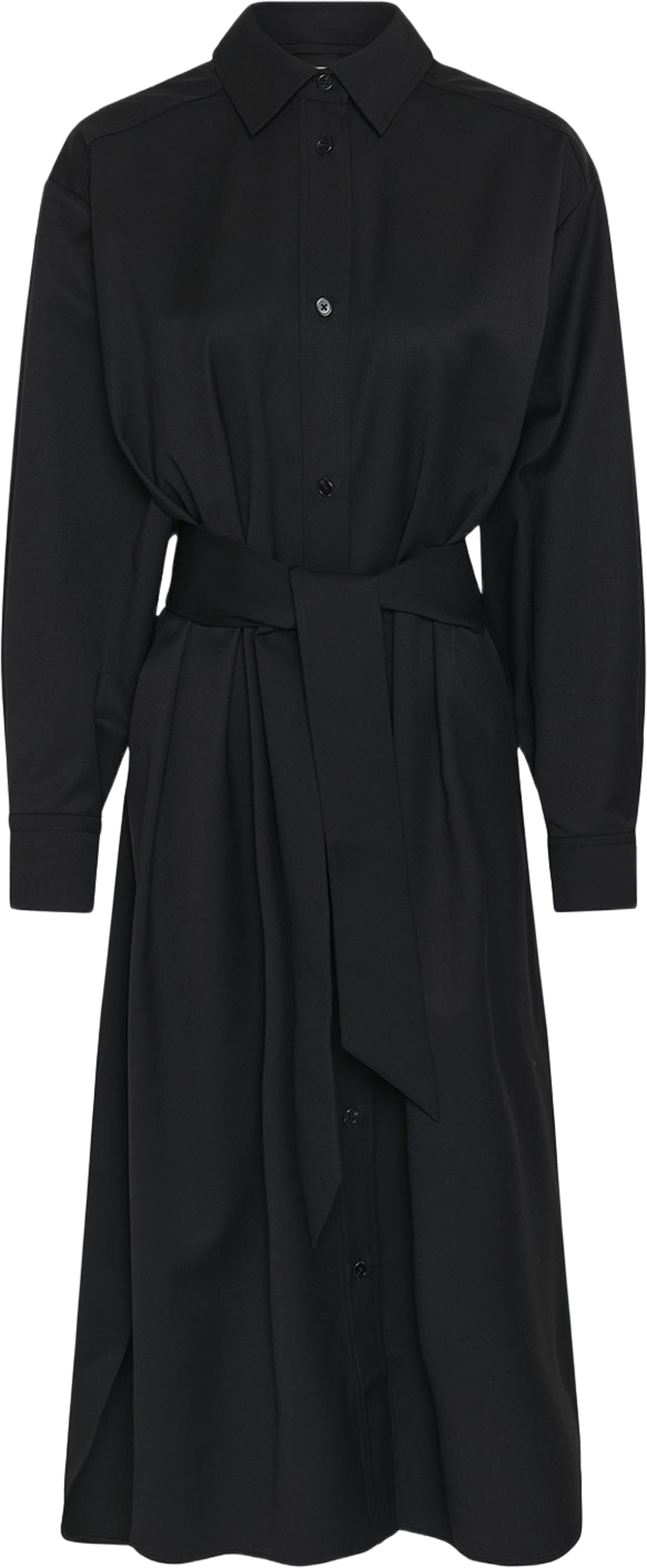 CarahIW Shirtdress, från Inwear, i färgen Black. Klicka för att öppna bilden i stort format