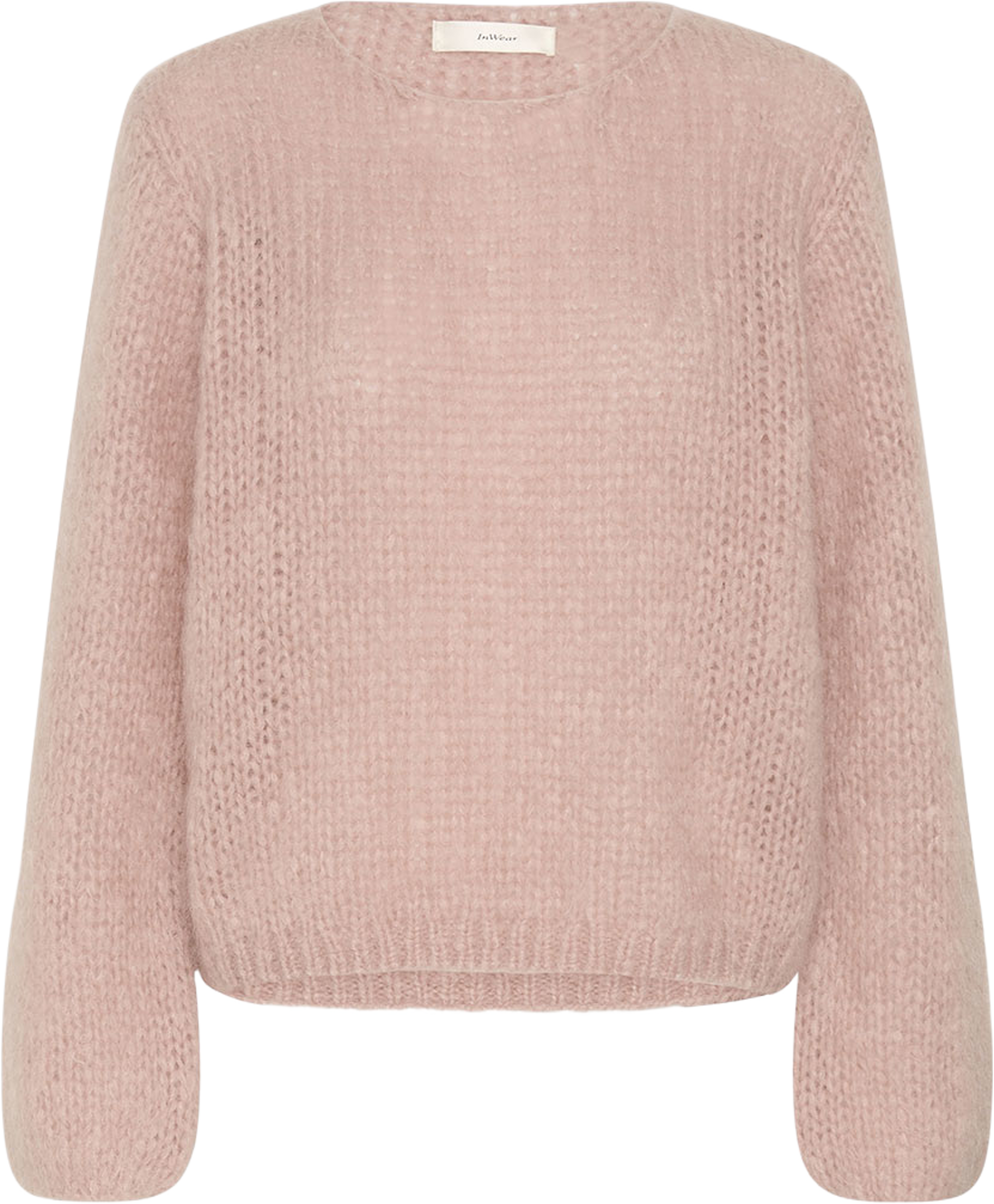 Jetra Pullover, från Inwear, i färgen Pale Mauve. Klicka för att öppna bilden i stort format
