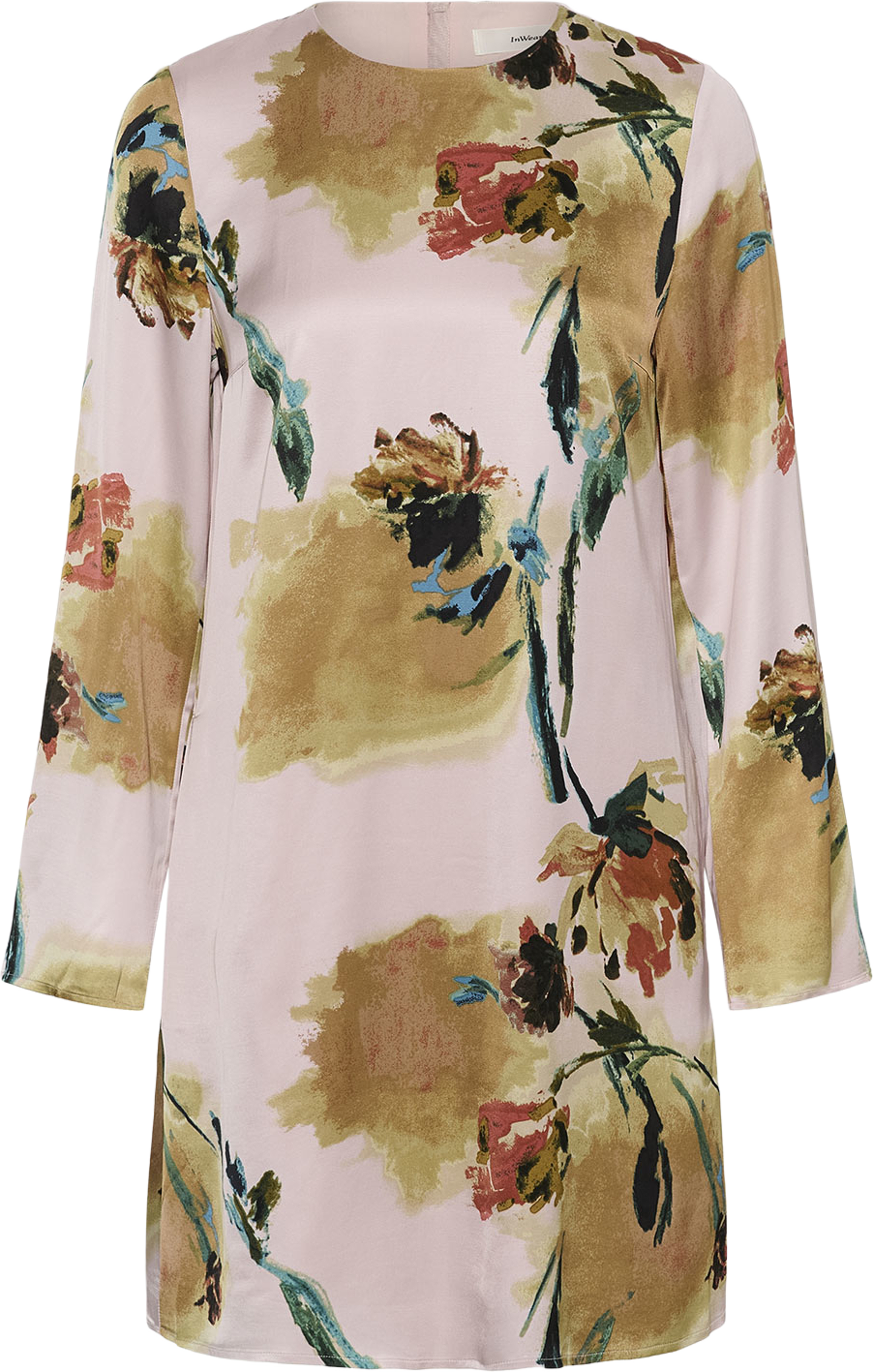MeadowIW Short Dress, från Inwear, i färgen Multi Painted Flower. Klicka för att öppna bilden i stort format