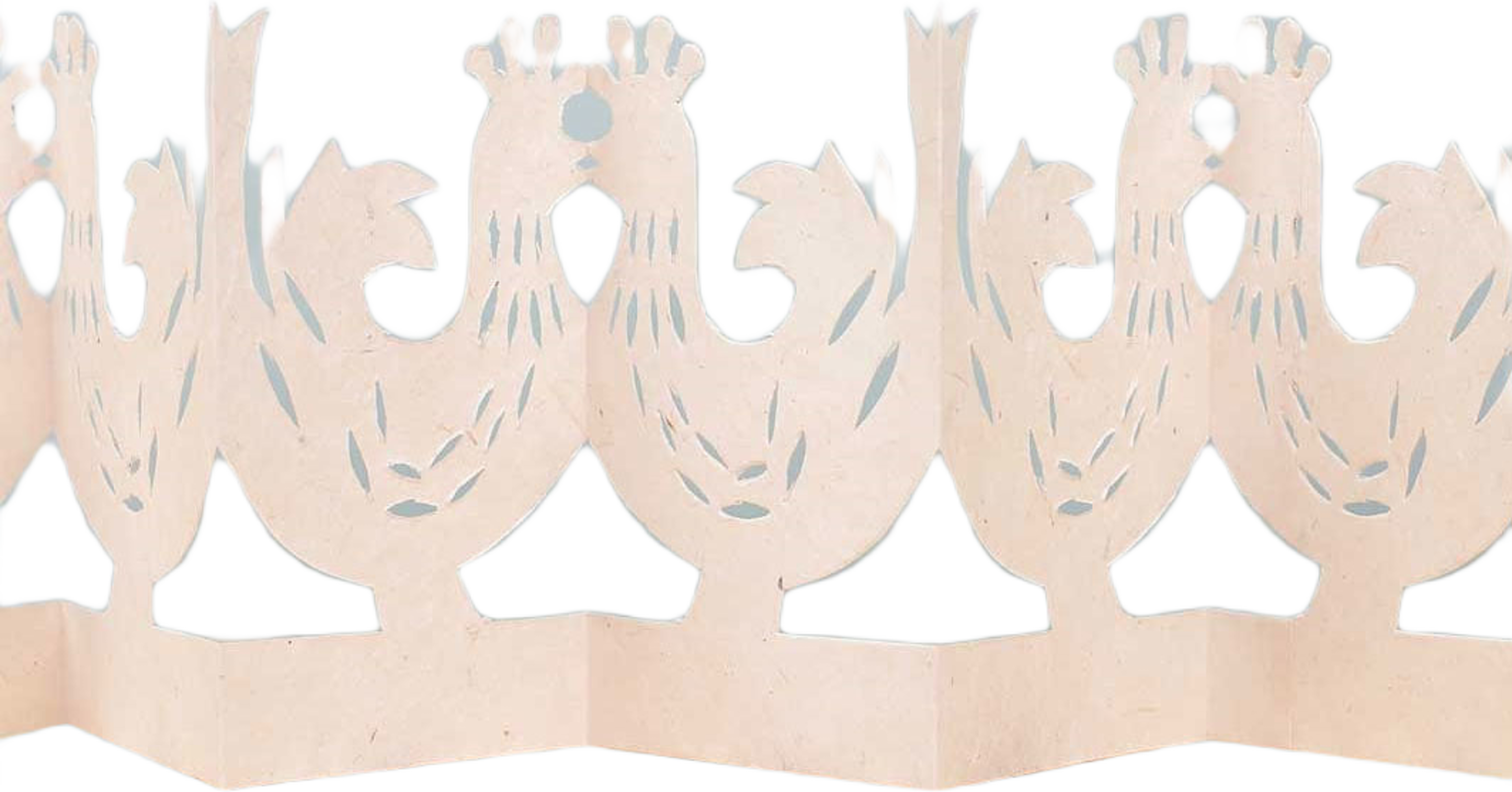 Hen bords-/fönsterdekoration, från A World of Craft, i färgen Vit. Klicka för att öppna bilden i stort format