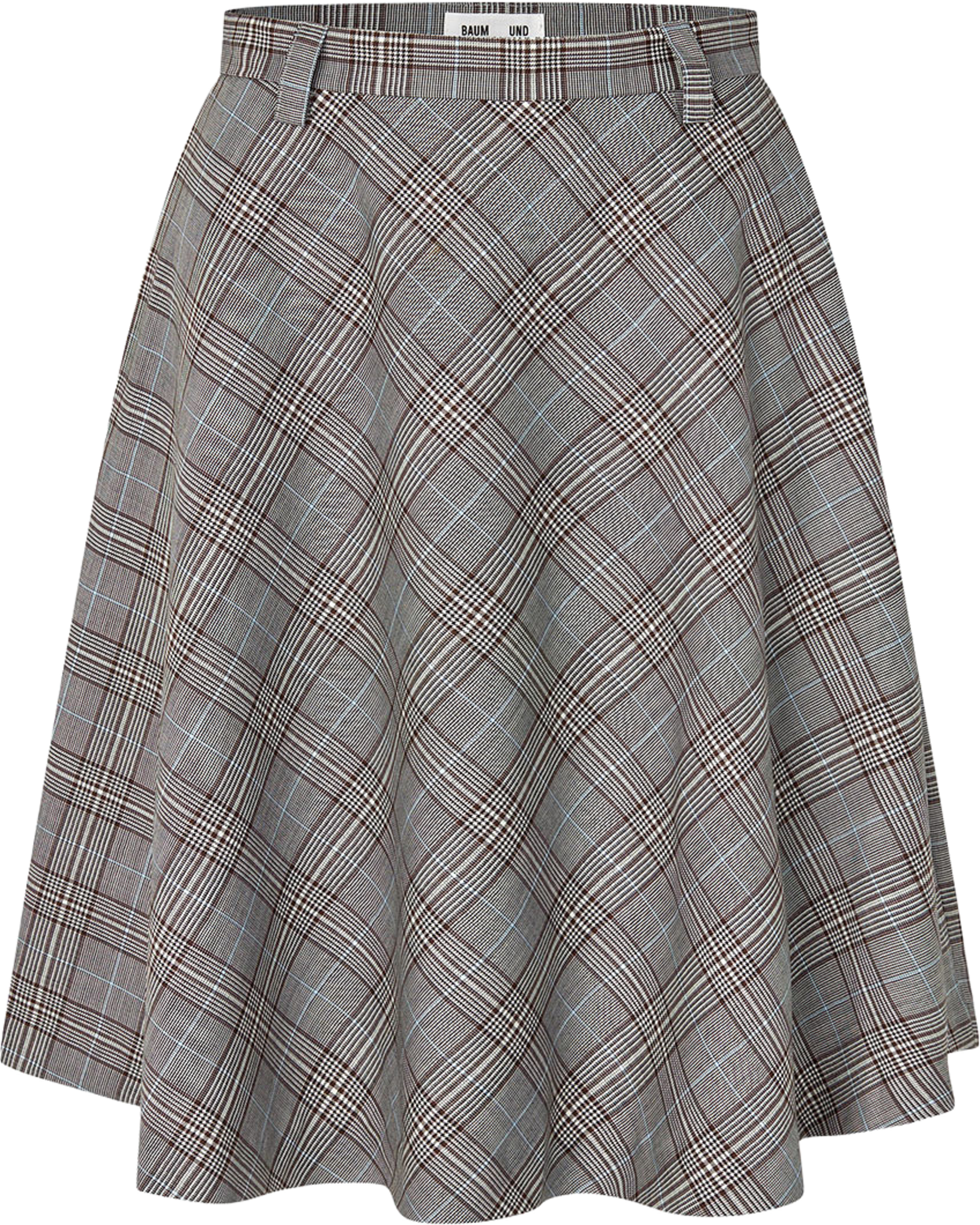 Simme Skirt, från Baum und Pferdgarten, i färgen Grey Mini Check. Klicka för att öppna bilden i stort format