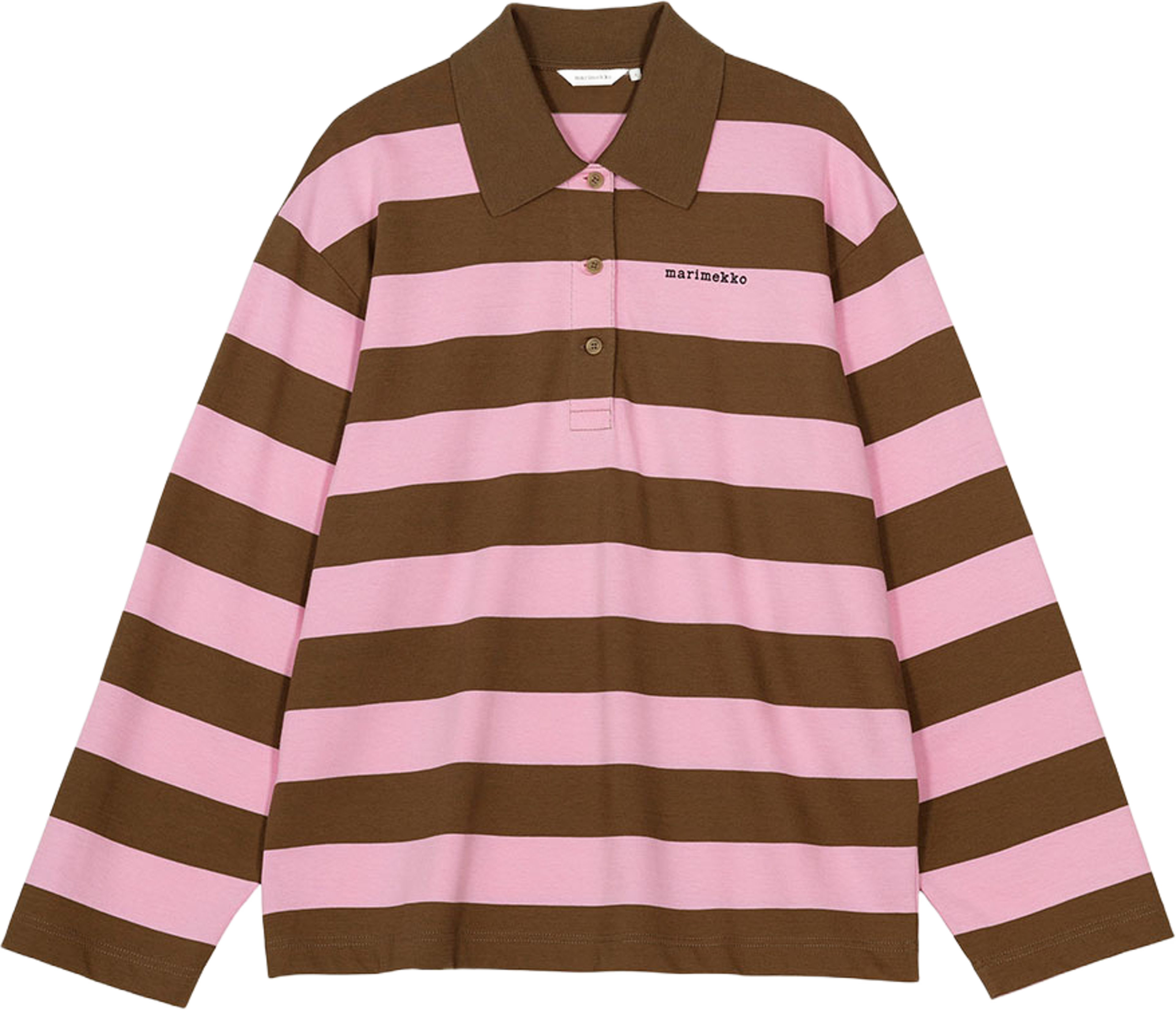 Erikseen, från Marimekko, i färgen Pink, Brown. Klicka för att öppna bilden i stort format