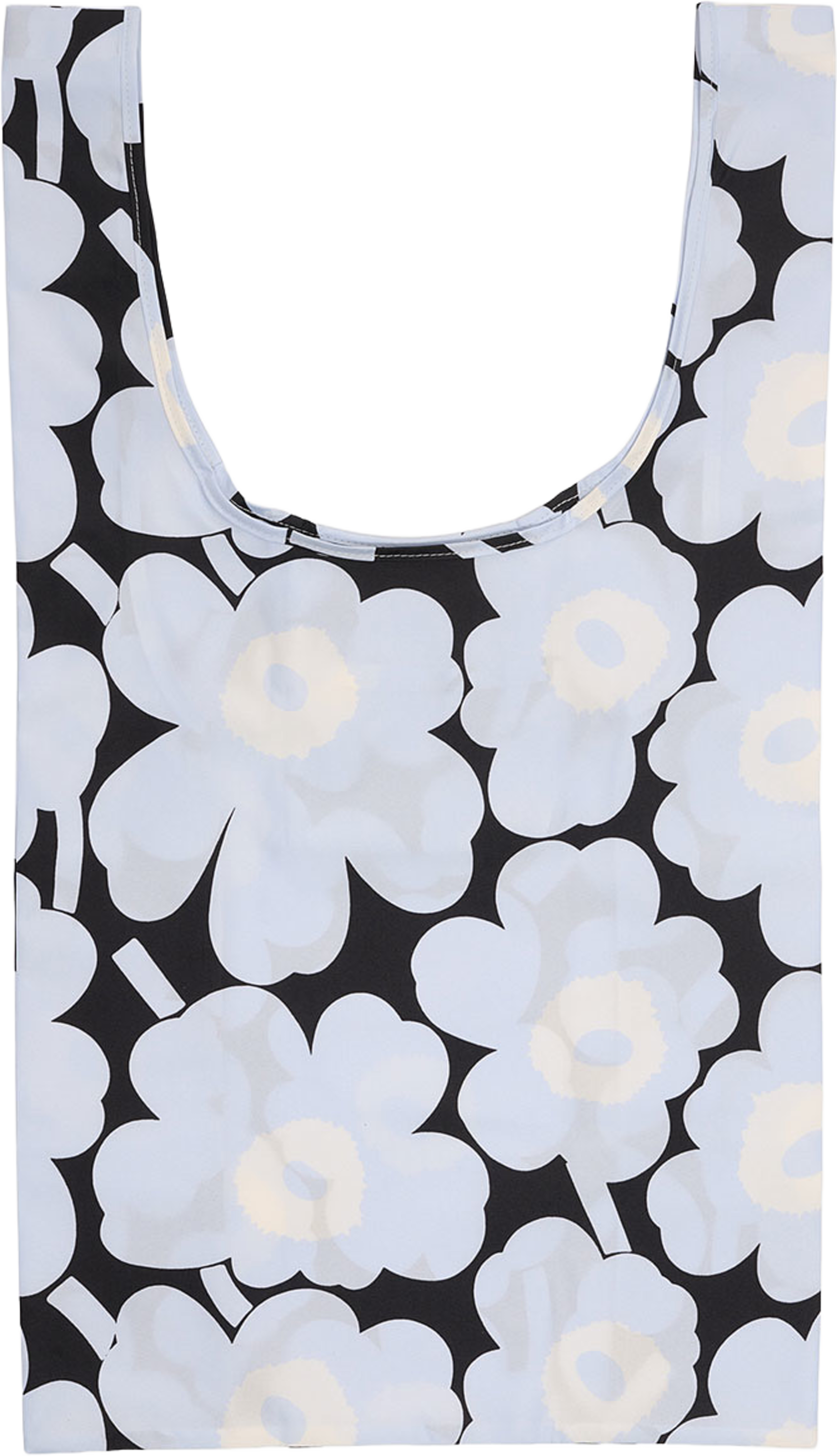 Smartbag Unikko, från Marimekko, i färgen Light Blue, Black, Off White. Klicka för att öppna bilden i stort format