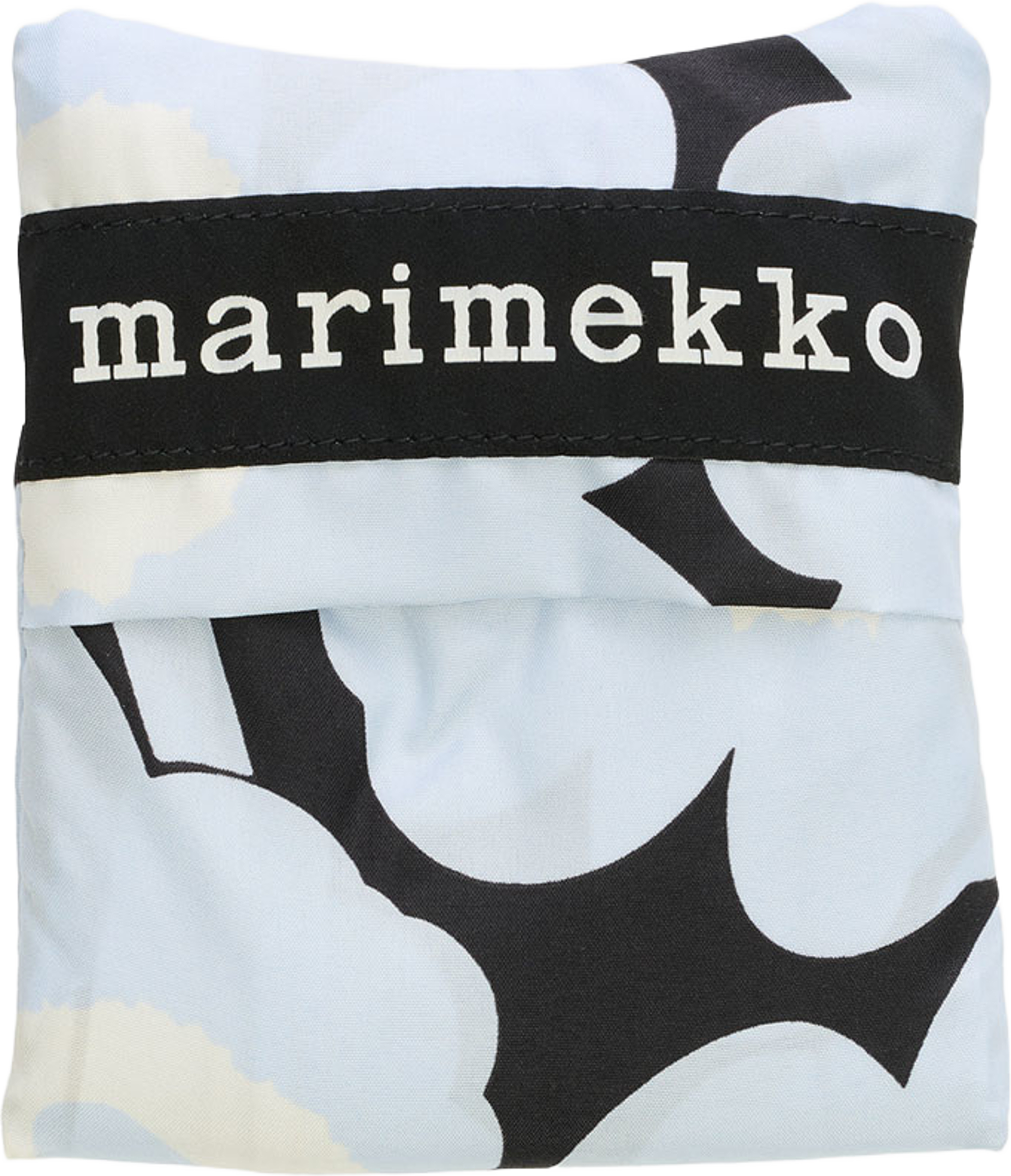 Smartbag Unikko, från Marimekko, i färgen Light Blue, Black, Off White. Klicka för att öppna bilden i stort format