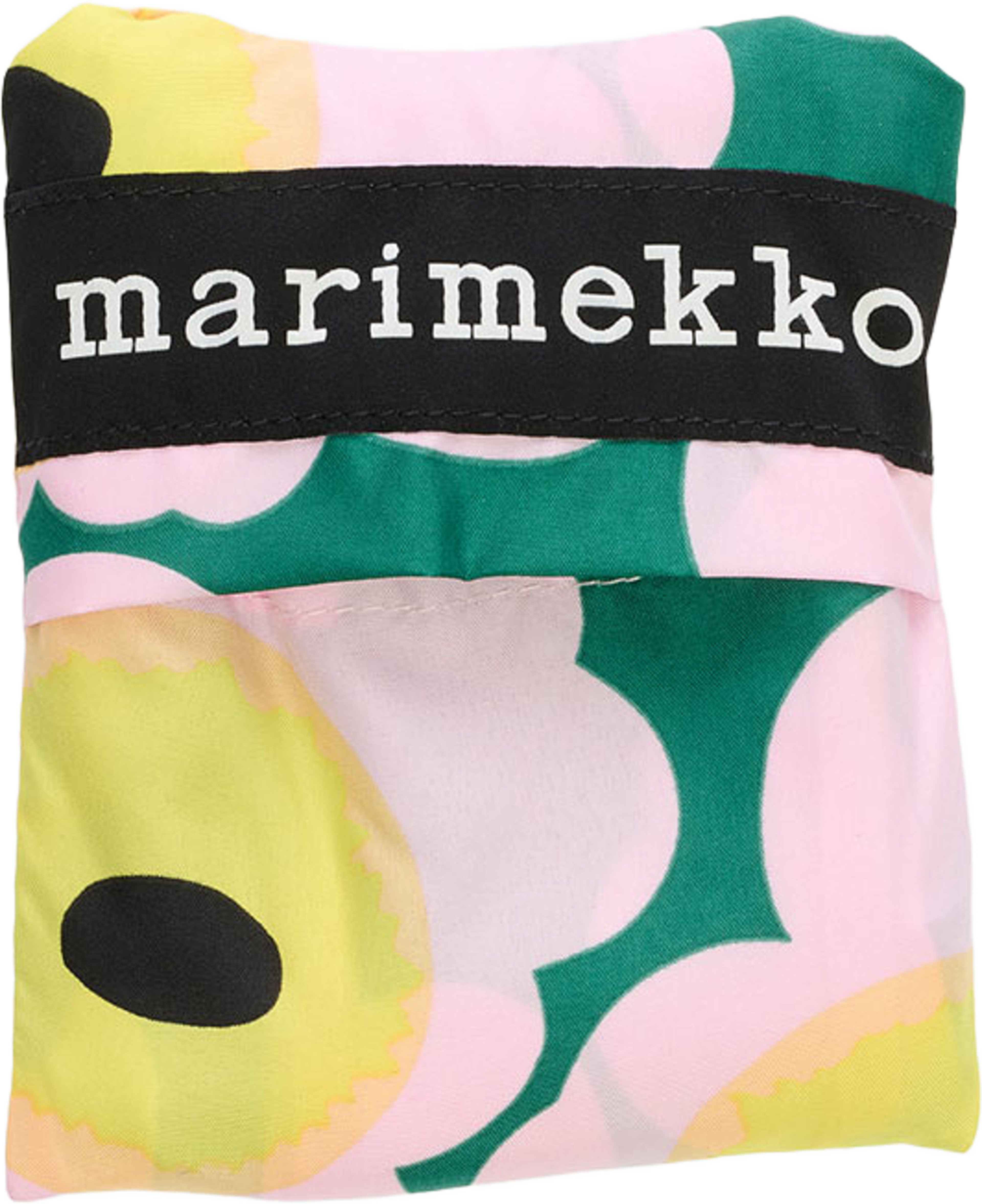 Smartbag Unikko, från Marimekko, i färgen Green, Light Pink, Yellow. Klicka för att öppna bilden i stort format