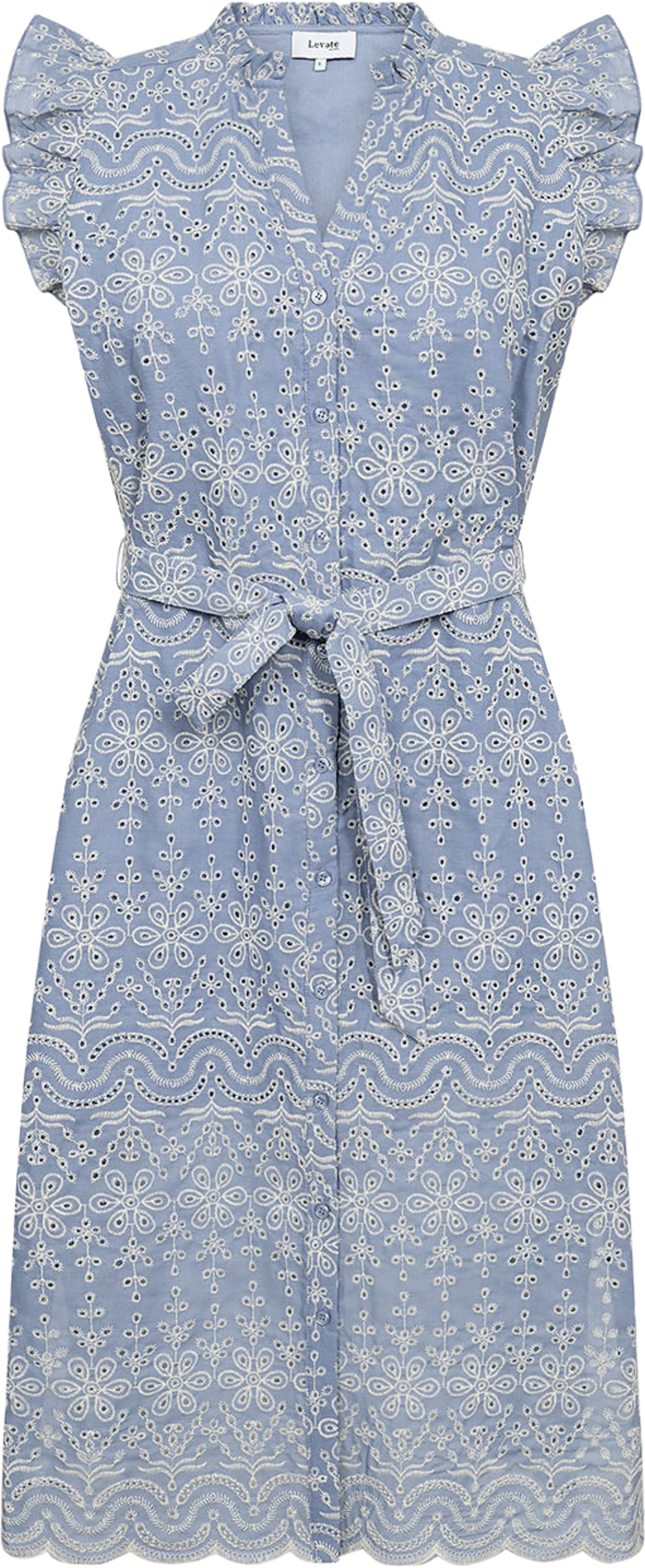 Rosalina 3 Dress, från Leveté Room, i färgen Stone Wash Combi. Klicka för att öppna bilden i stort format